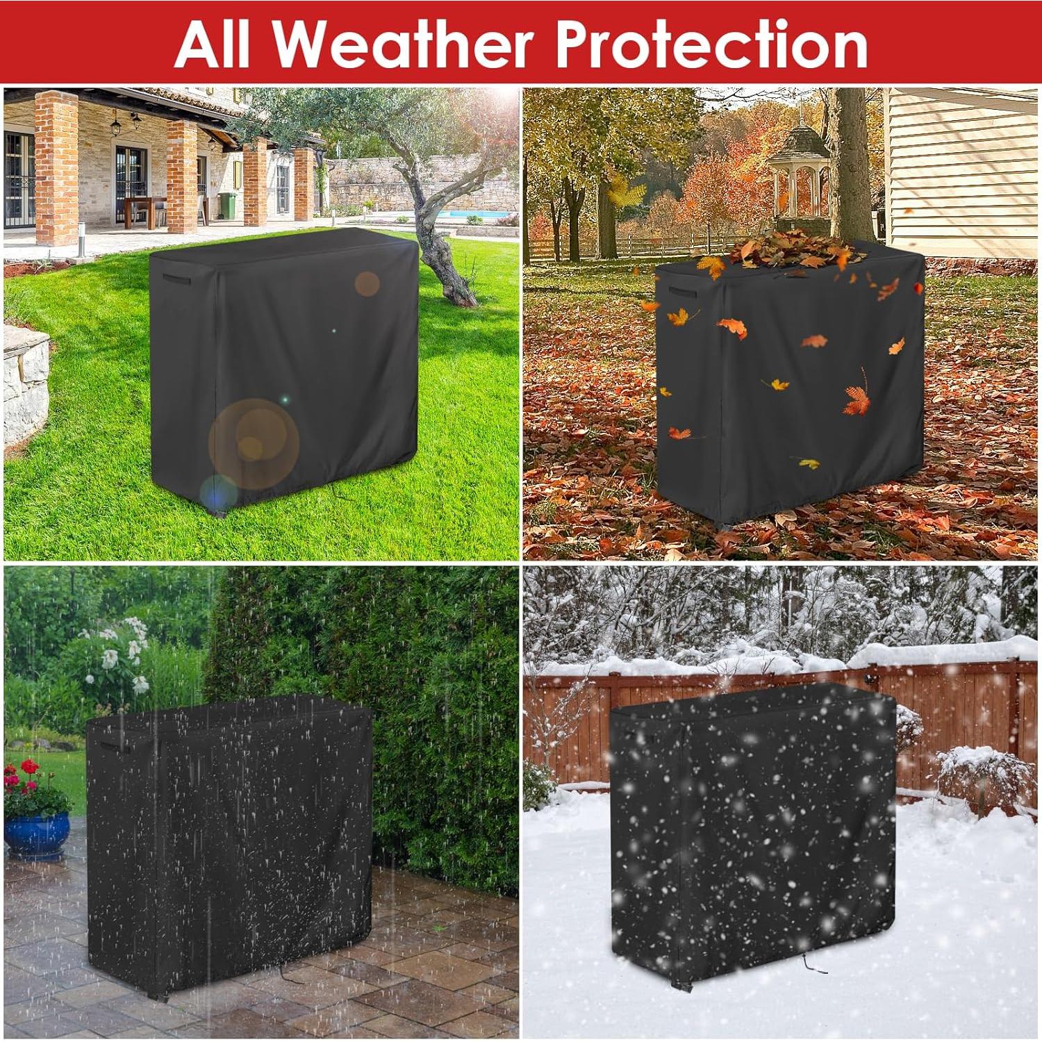 Cubierta Impermeable para Estufa Doble Quemador Aidetech 78.74x40.64x73.66 cm