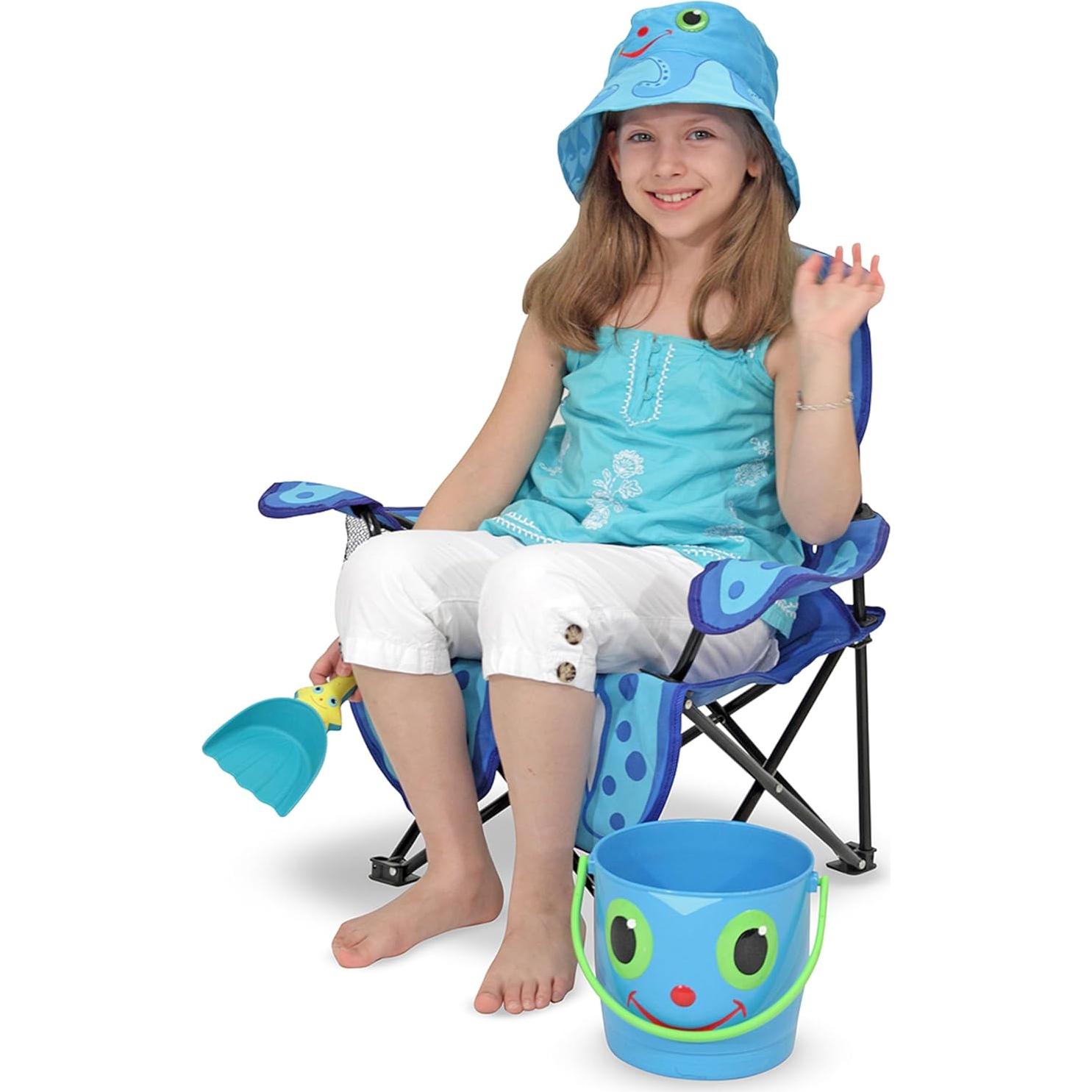 Silla de Playa Plegable para Niños Melissa & Doug Flex Octopus