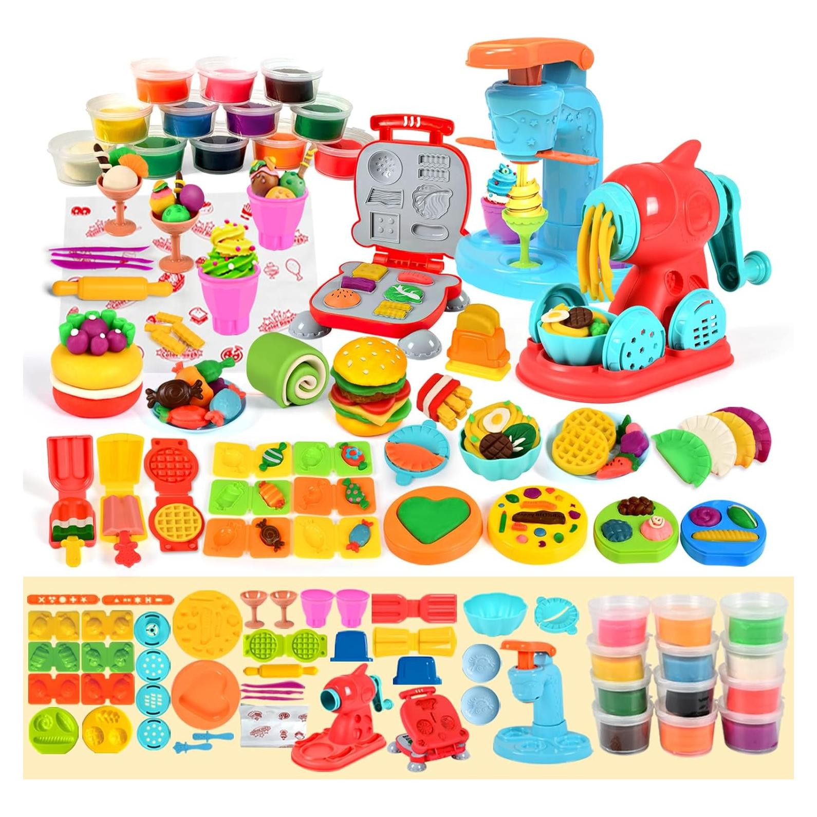 Juego de Masa 59 PCS LE CAI TOYS 3 en 1 para Niños