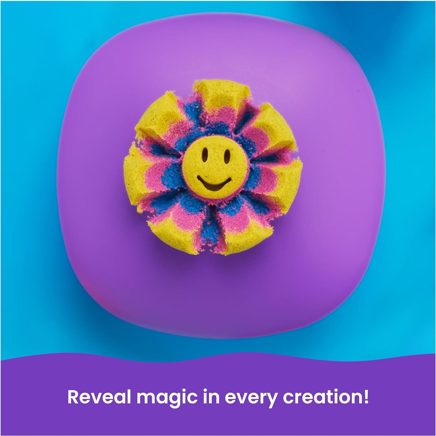 Arena Cinética SquishMotion 0.91kg 5 Herramientas Juguete