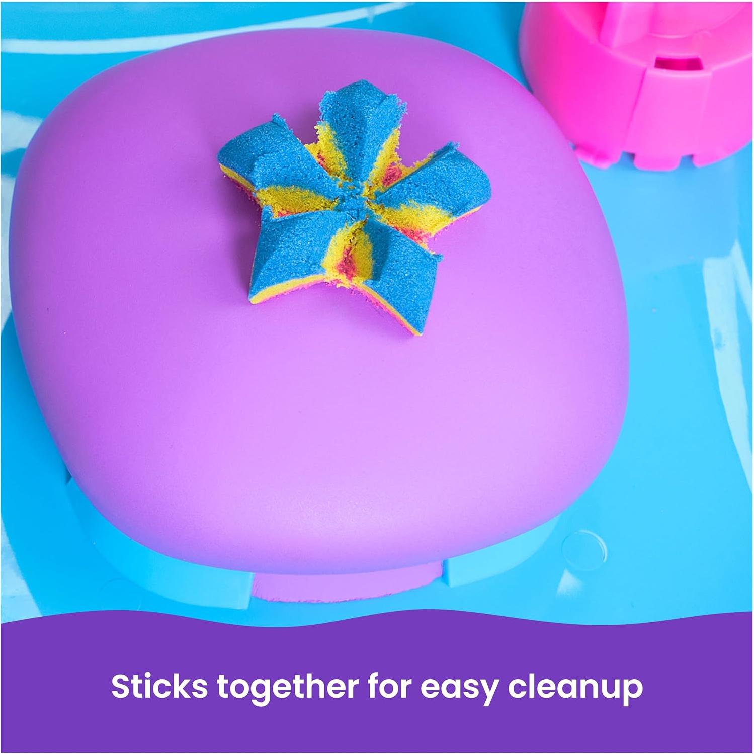 Arena Cinética SquishMotion 0.91kg 5 Herramientas Juguete