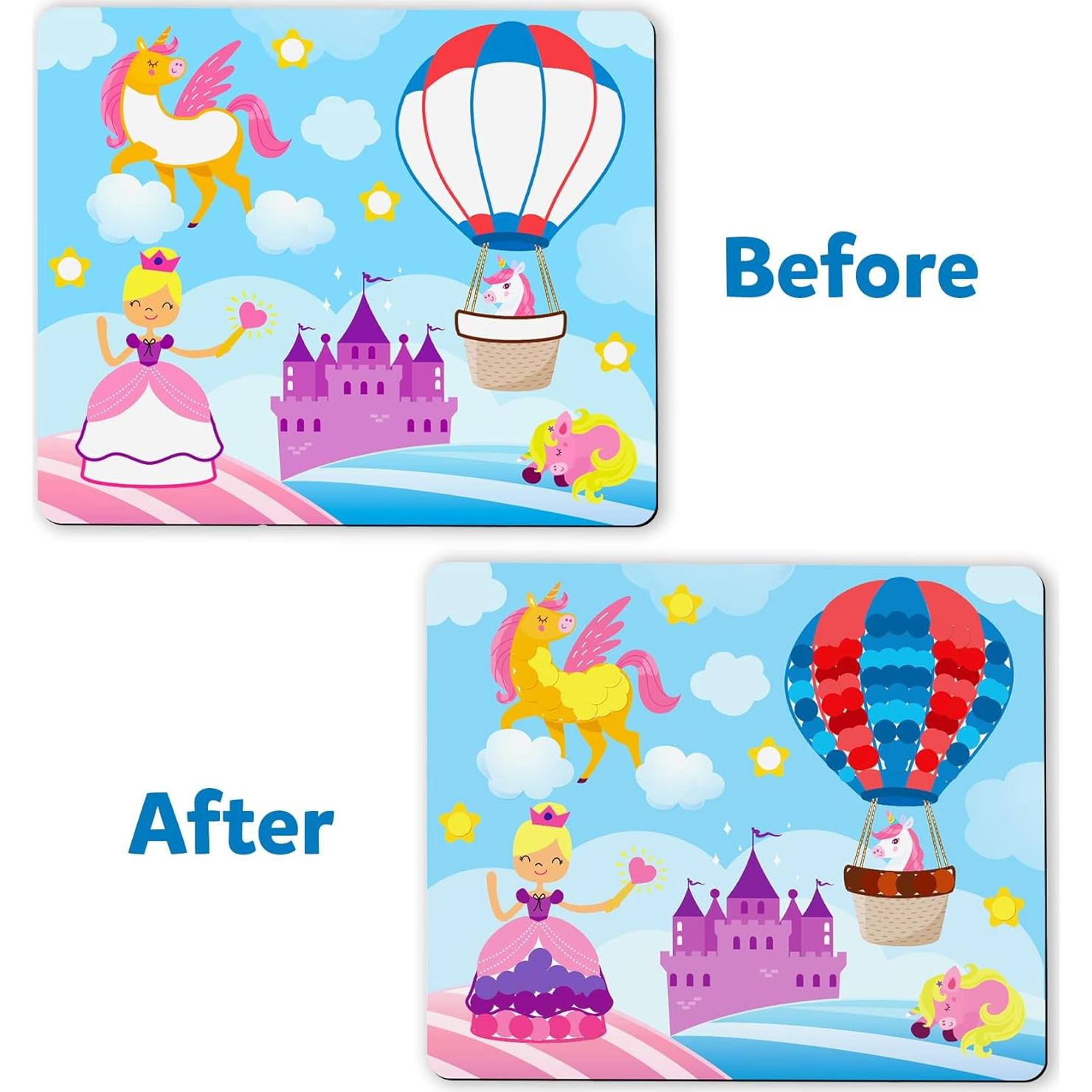 Kit de Arte con Stickers Skillmatics Unicornios y Princesas