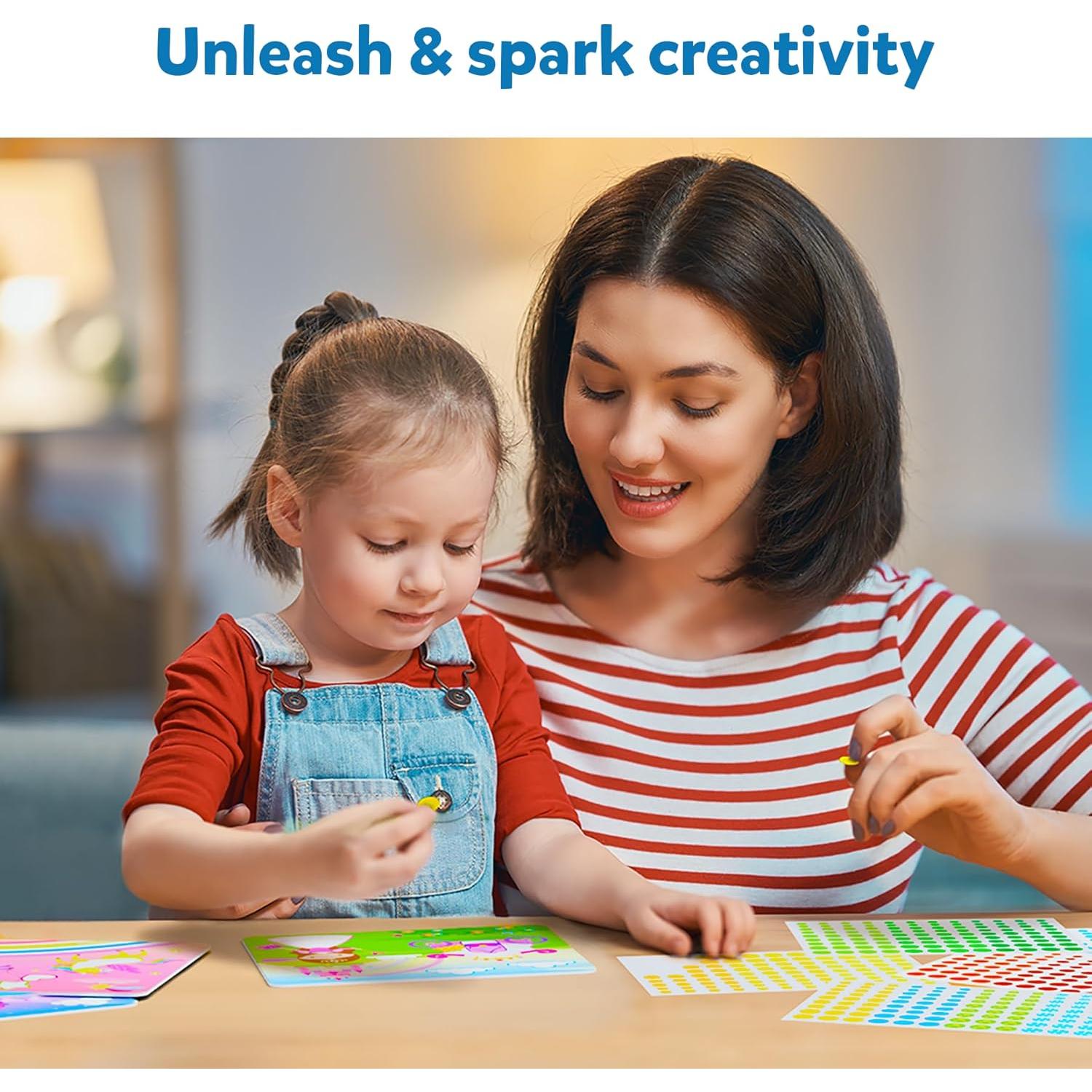 Kit de Arte con Stickers Skillmatics Unicornios y Princesas