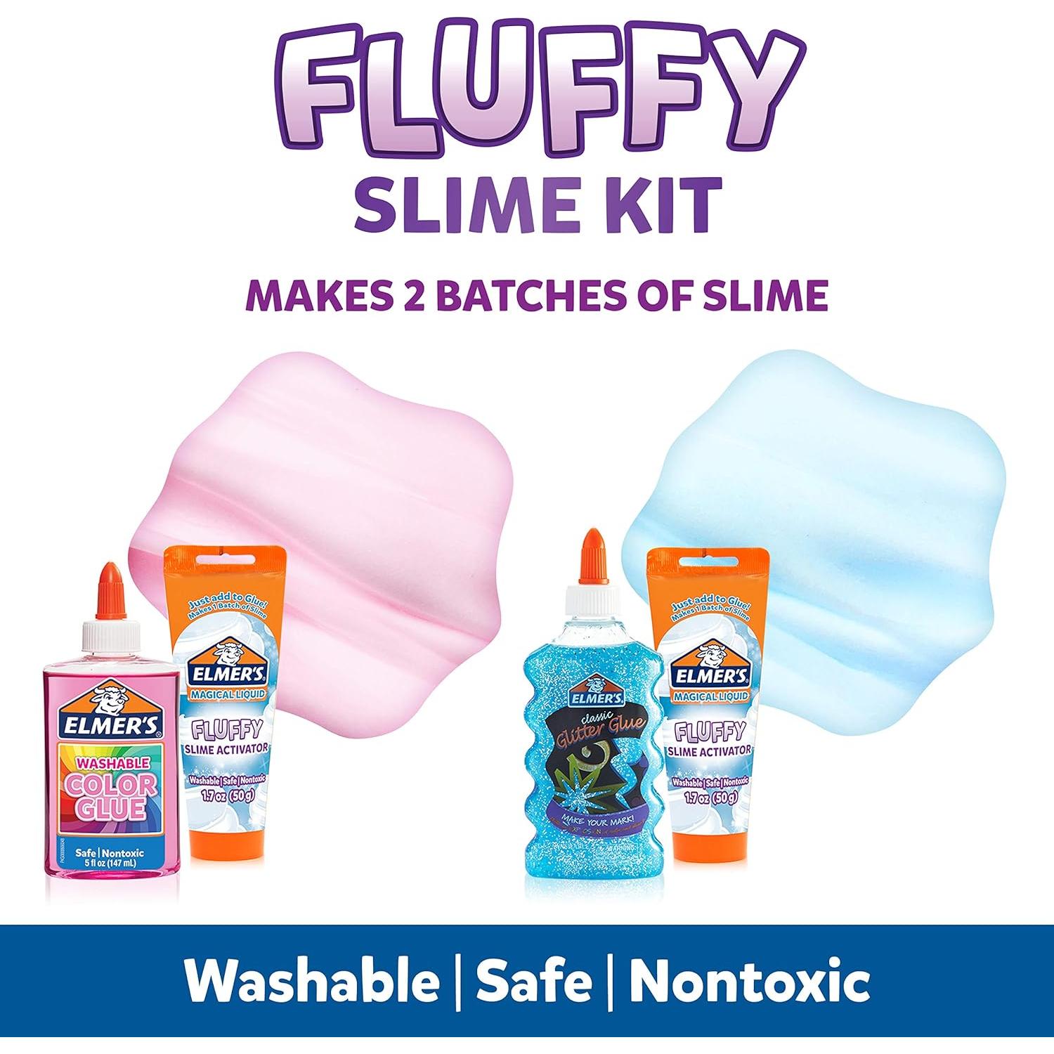 Kit de Slime Esponjoso Elmer's con Pegamento y Activador