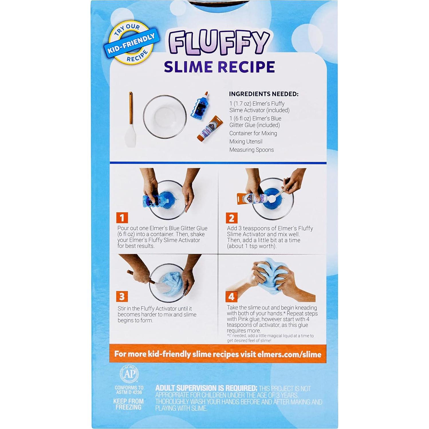 Kit de Slime Esponjoso Elmer's con Pegamento y Activador