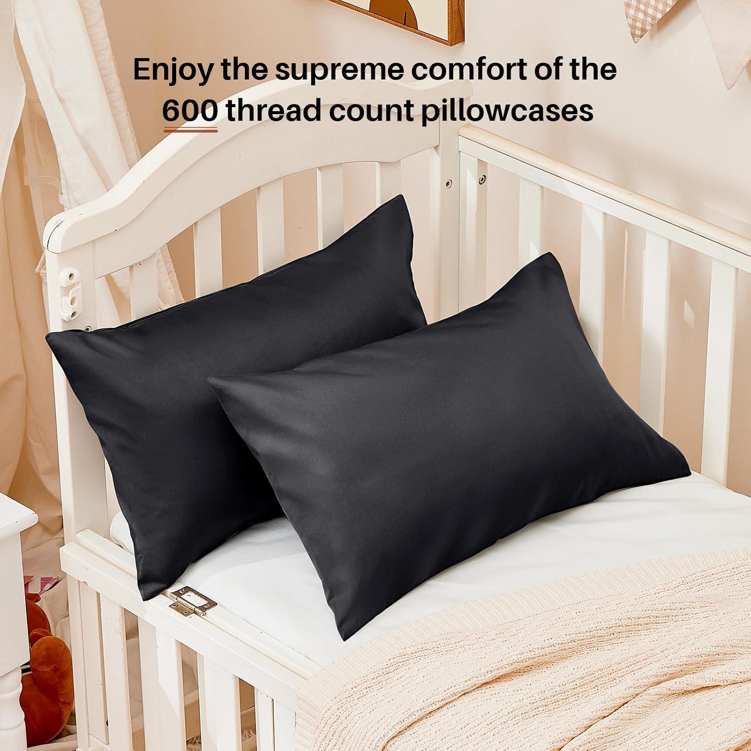 Juego de 2 Fundas de Almohada para Niños Warmstar 100% Algodón 33x46 cm