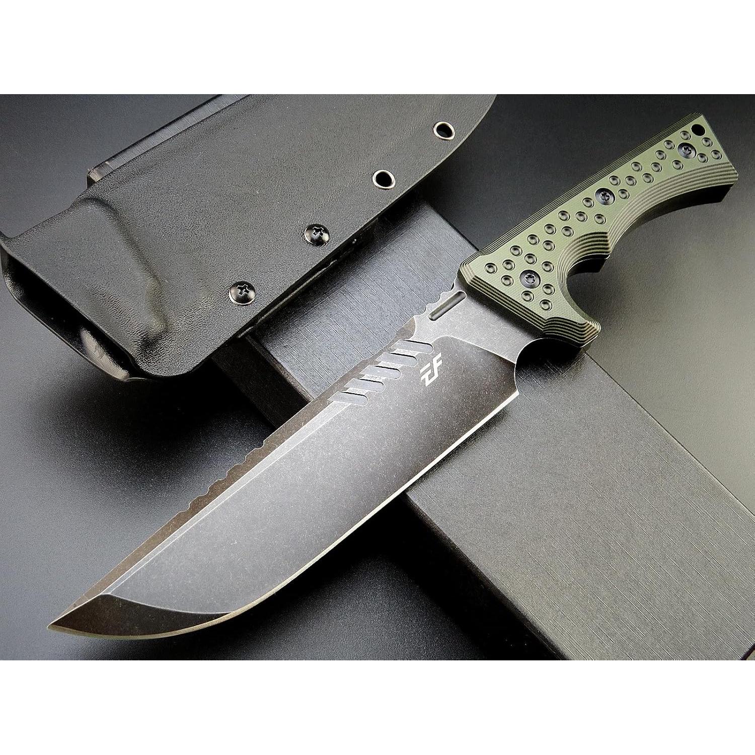 Cuchillo Fijo Eafengrow EF146 Acero Sleipner 19 cm Mango G10