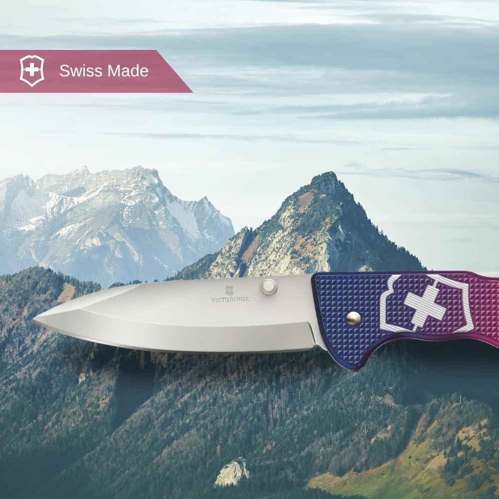 Cuchillo Suizo Victorinox Evoke Plegable 13.59cm Azul/Rojo