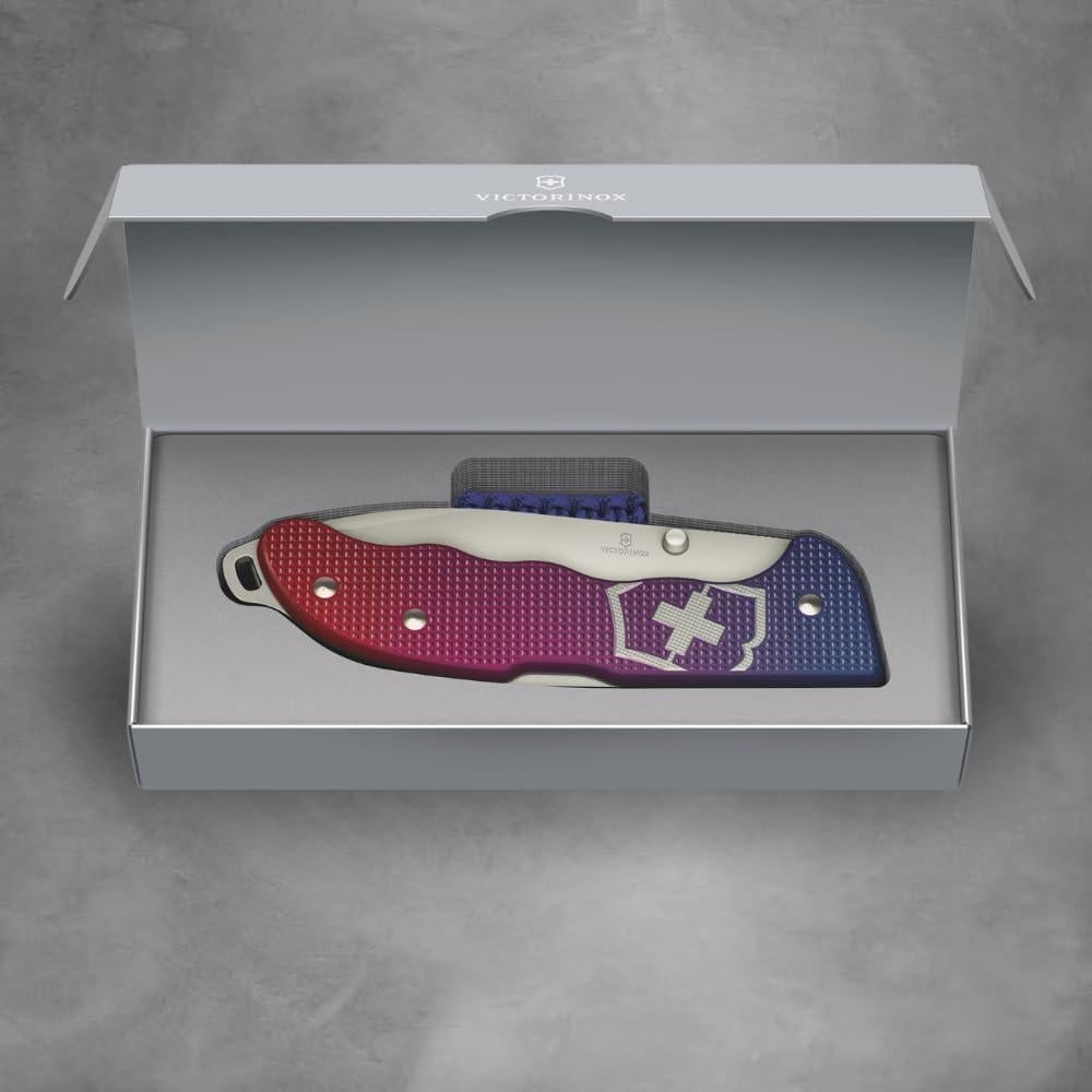 Cuchillo Suizo Victorinox Evoke Plegable 13.59cm Azul/Rojo