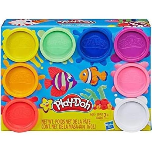Play-Doh Paquete 16 Latas Arcoíris y Neón No Tóxico