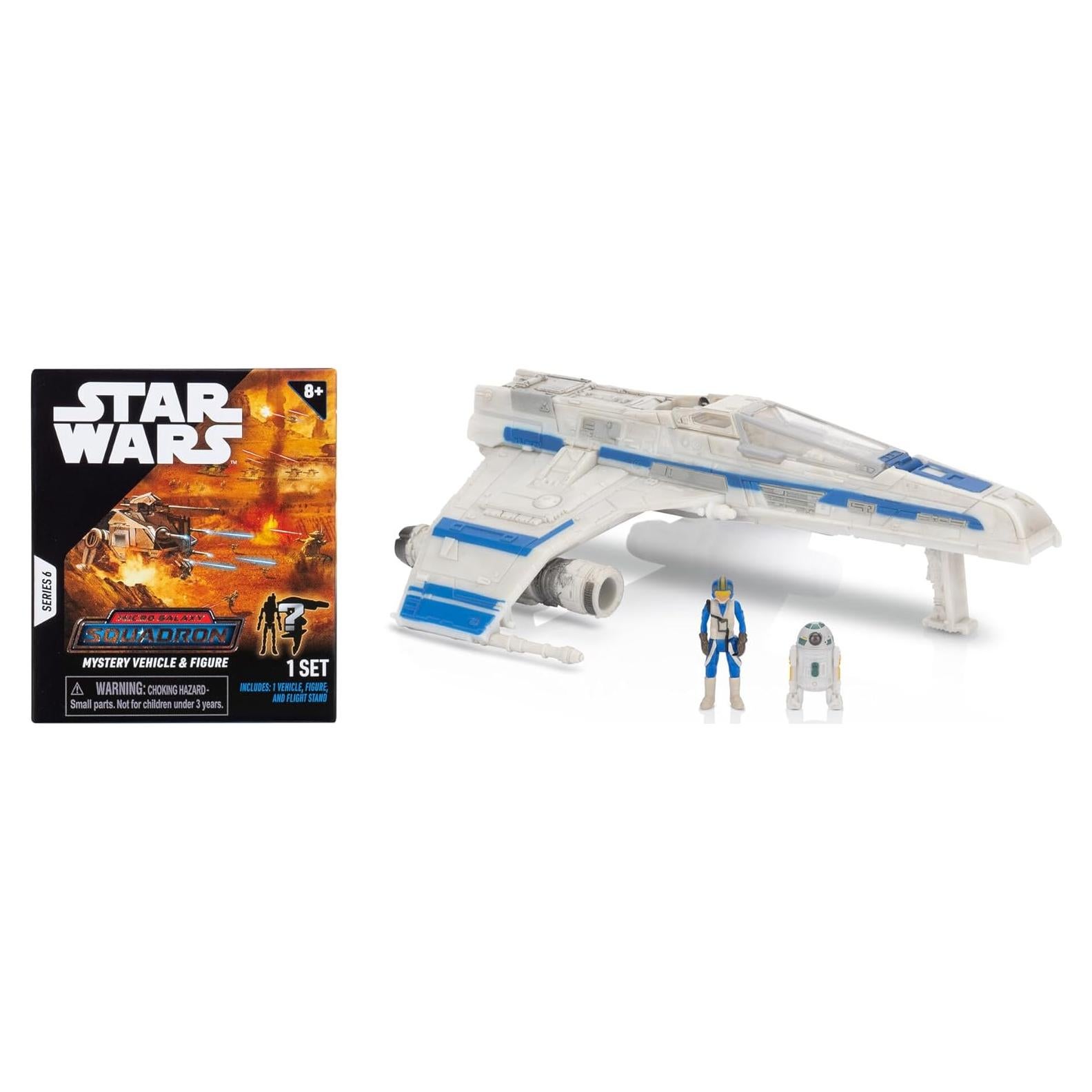 Star Wars E-wing Lt. Callahan 13 cm + 6.35 cm Accesorios