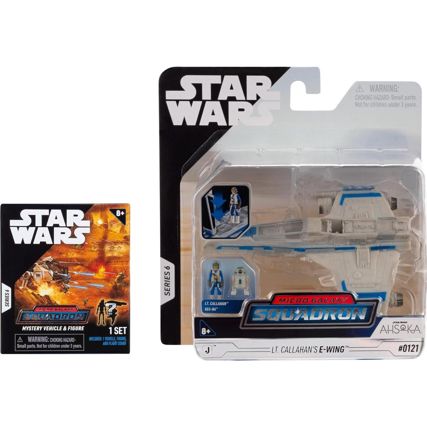 Star Wars E-wing Lt. Callahan 13 cm + 6.35 cm Accesorios