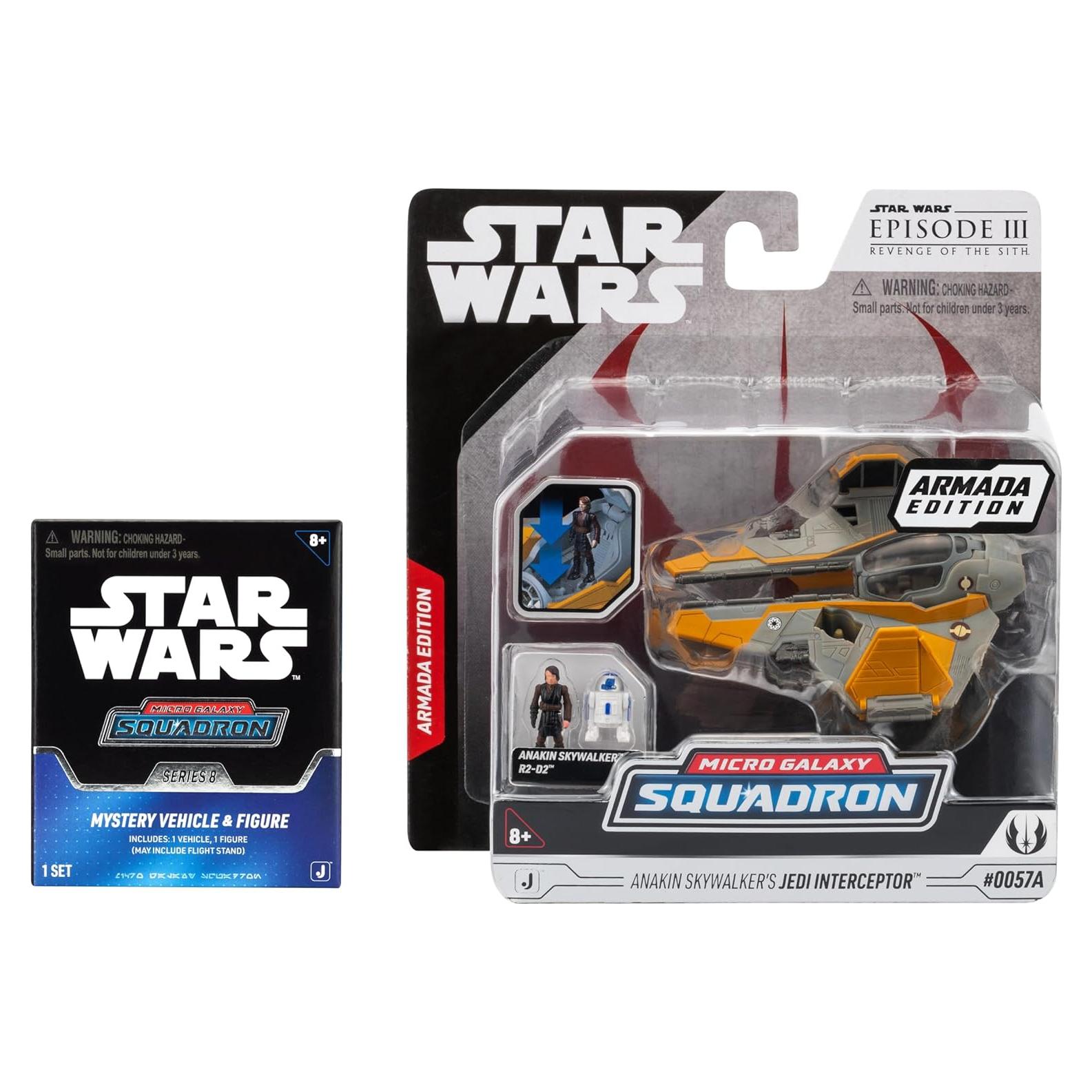 Interceptor Jedi Anakin Jazwares 7,62 cm Paquete Misterioso