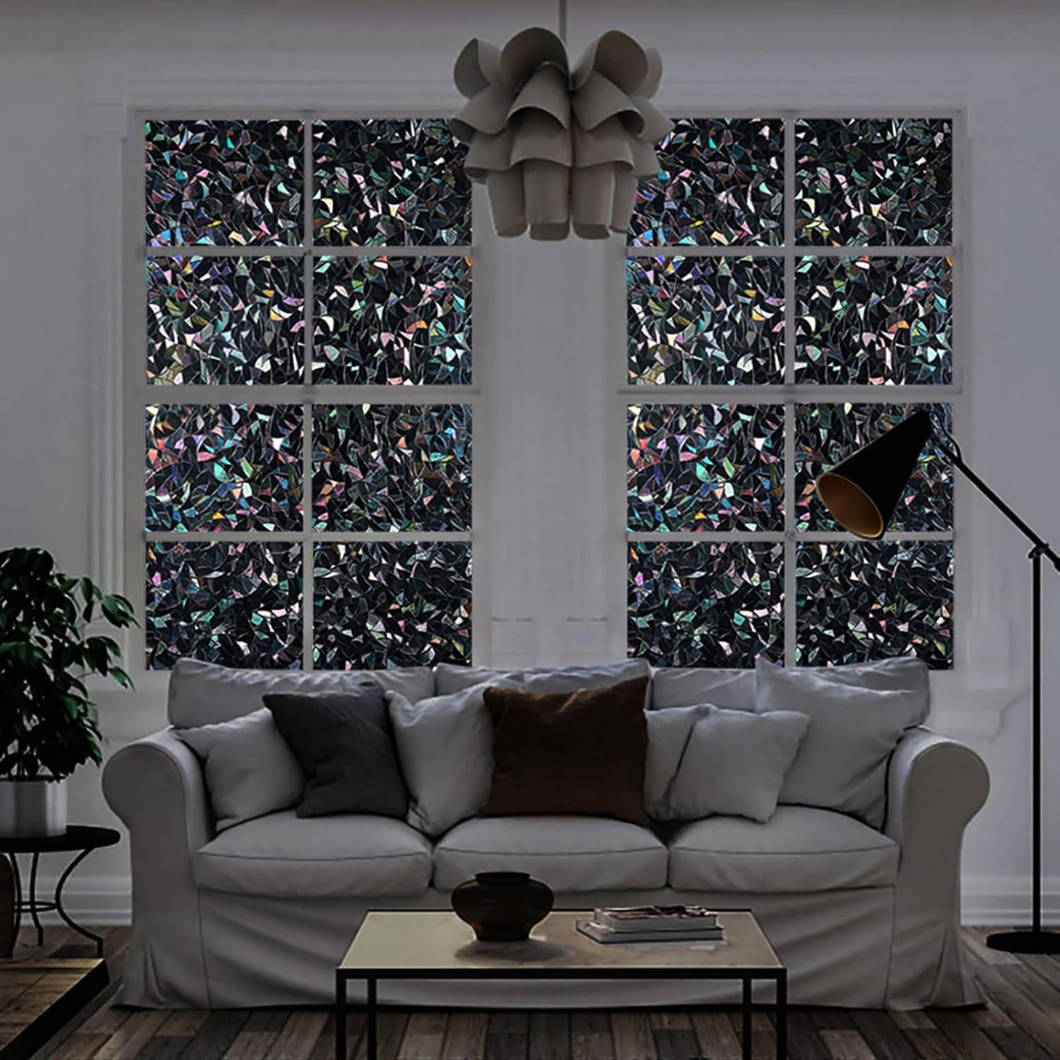 Película de Privacidad LEMON CLOUD 30x200cm Vinilo Negro