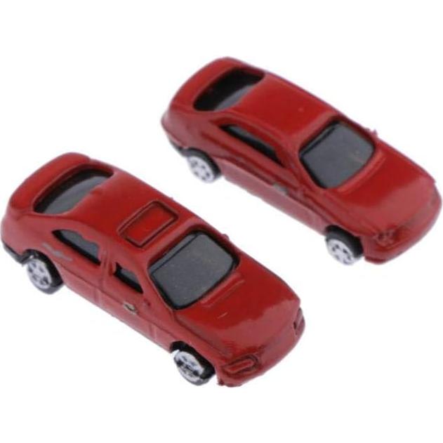 LoveinDIY 30 Mini Coches Escala Z 1:200 Multicolor
