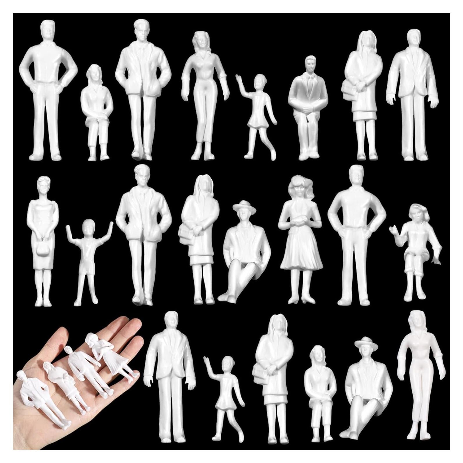 Figuras Miniatura de Personas Namalu 50 Pcs Escala 1:25