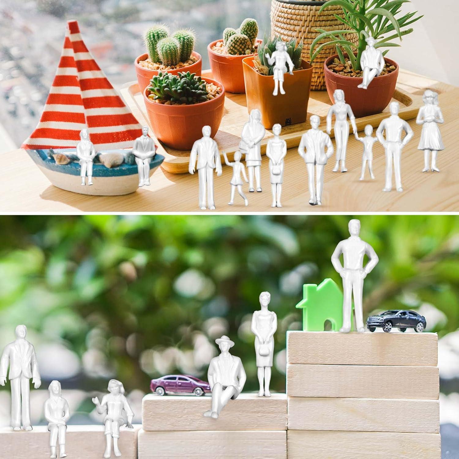 Figuras Miniatura de Personas Namalu 50 Pcs Escala 1:25