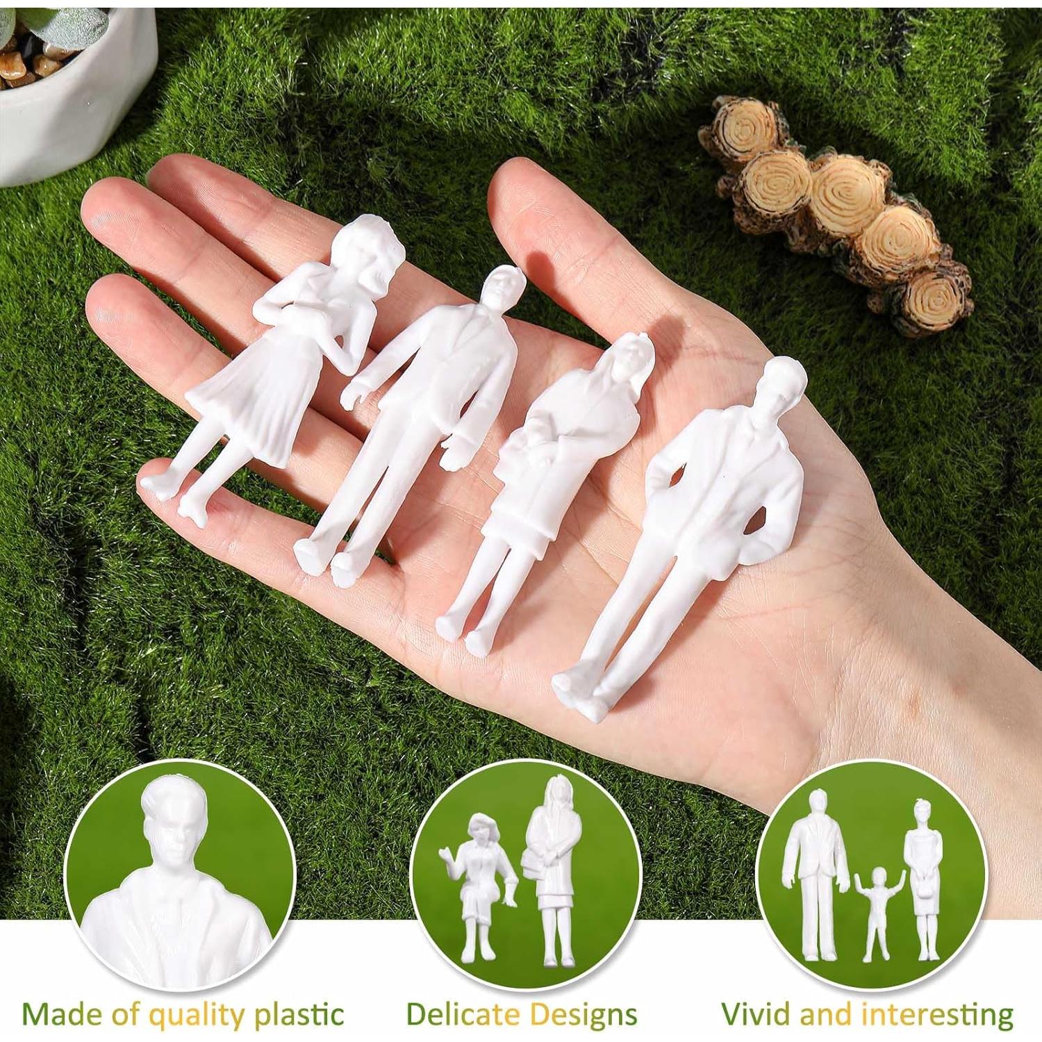 Figuras Miniatura de Personas Namalu 50 Pcs Escala 1:25