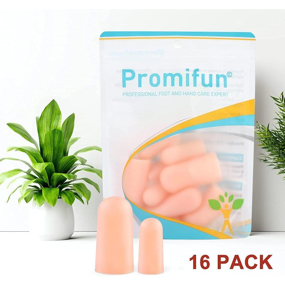 Fundas de Gel para Dedos Promifun - Paquete de 16 Protectores