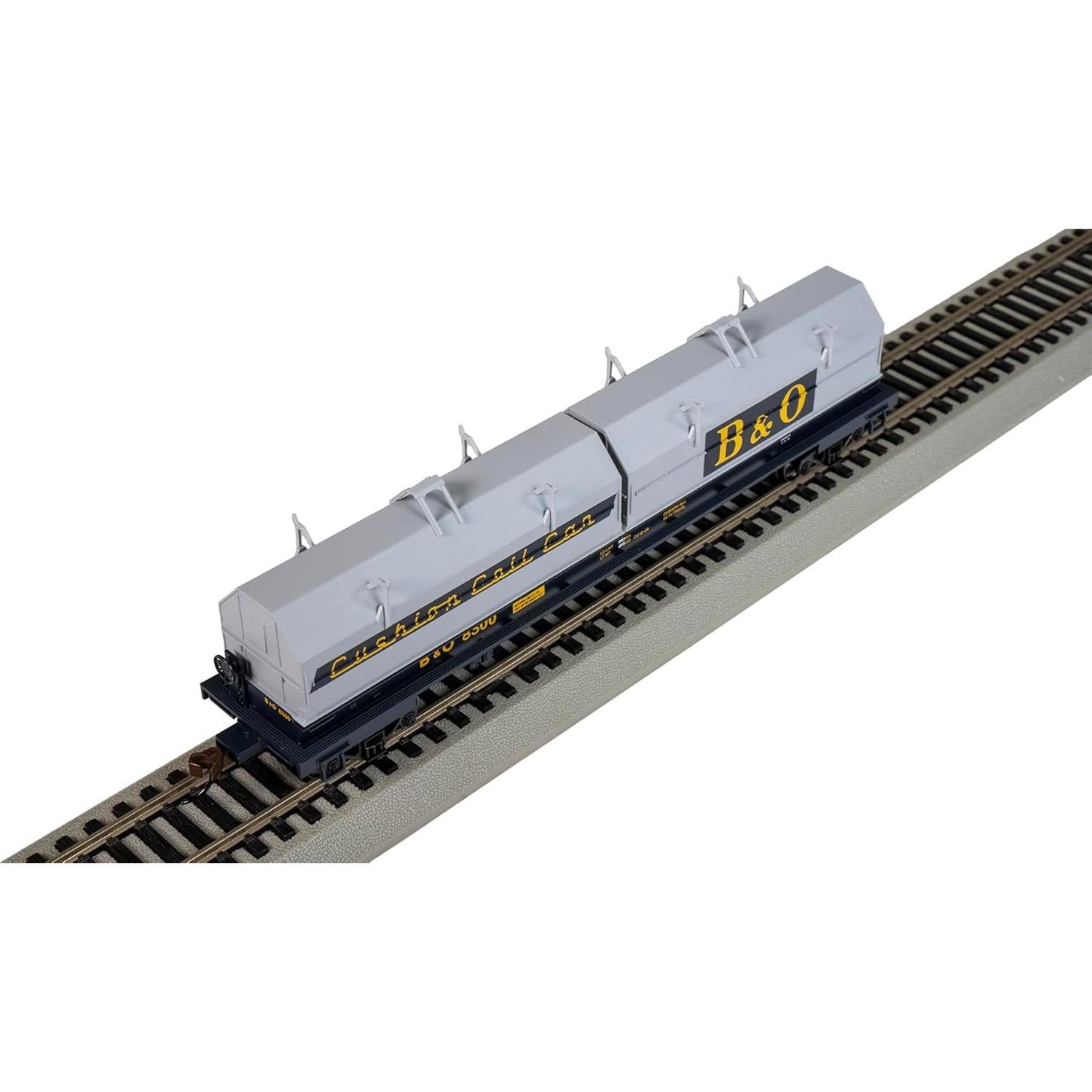 Carro de Acero 55' Bachmann HO con Carga de Bobina #8300