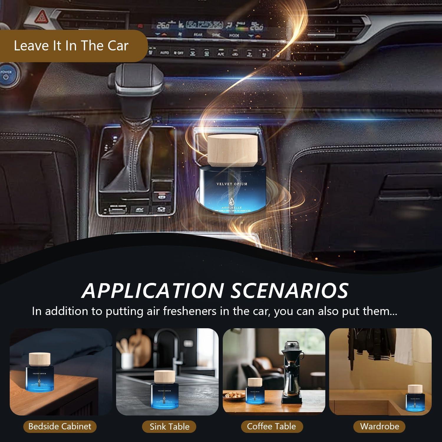 Ambientador de Auto Wellington Vainilla Ámbar 50ml Diseño Taza