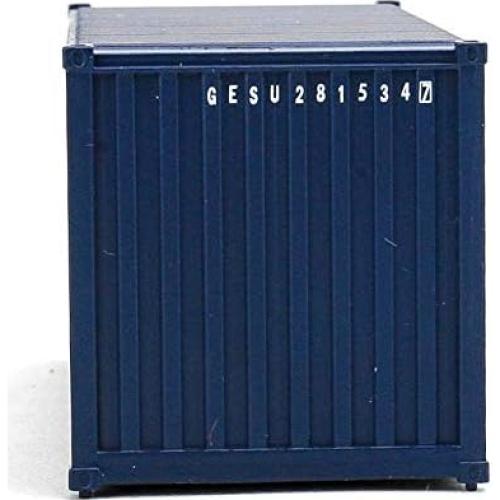 Contenedor Corrugado 20 pies HO Walthers GE Seaco Azul/Blanco/Rojo