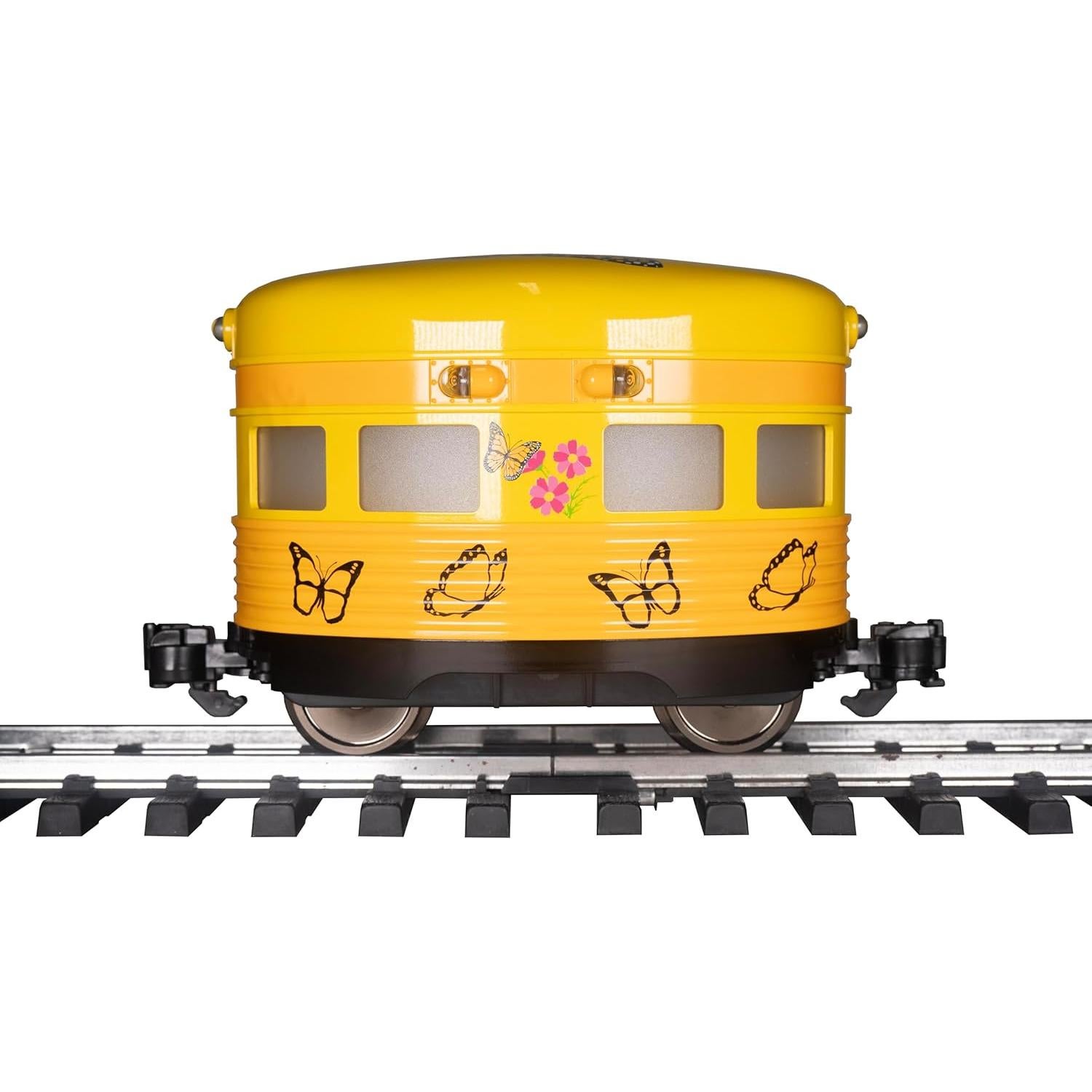 Bachmann Trains - EGGLINER Powered Track Vehicle - Monarch Butterfly - Large G Scale