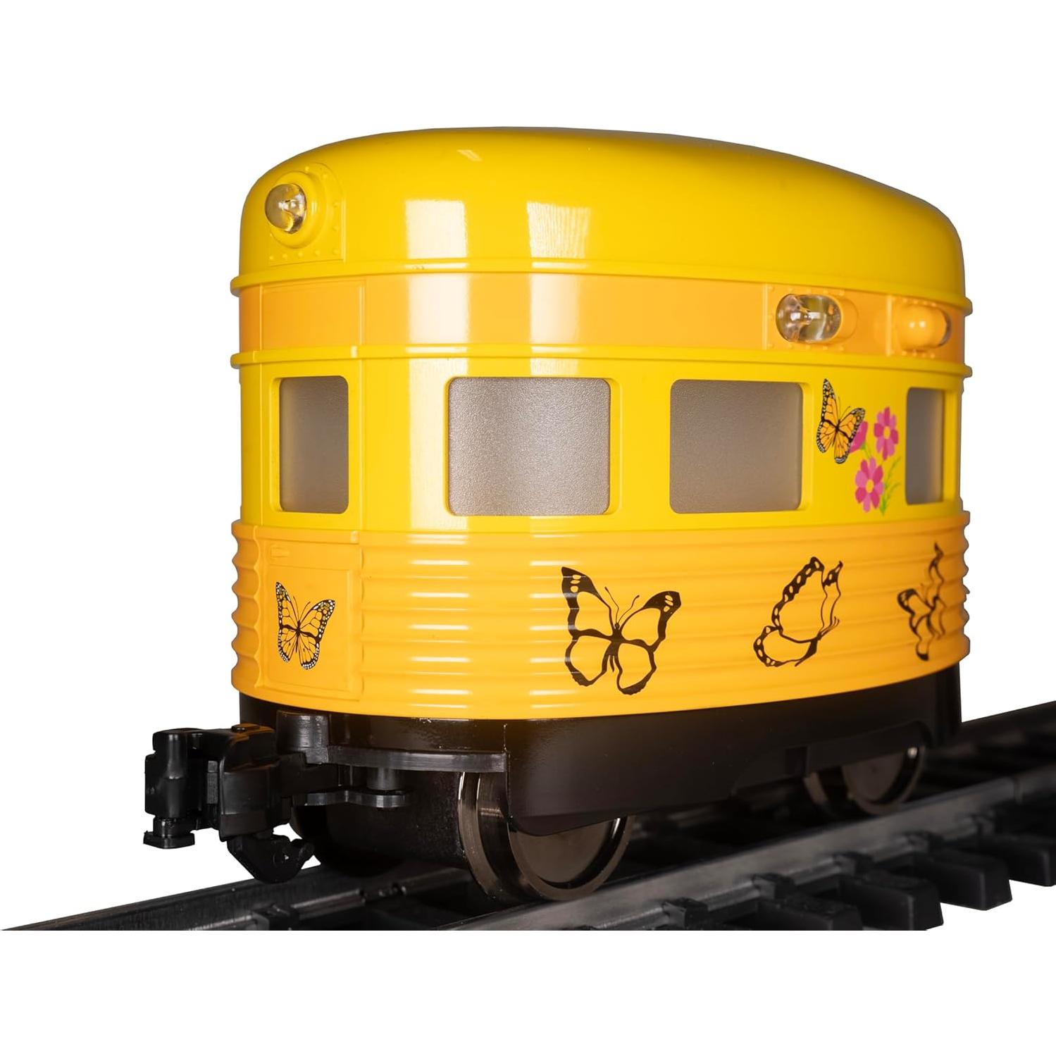 Bachmann Trains - EGGLINER Powered Track Vehicle - Monarch Butterfly - Large G Scale