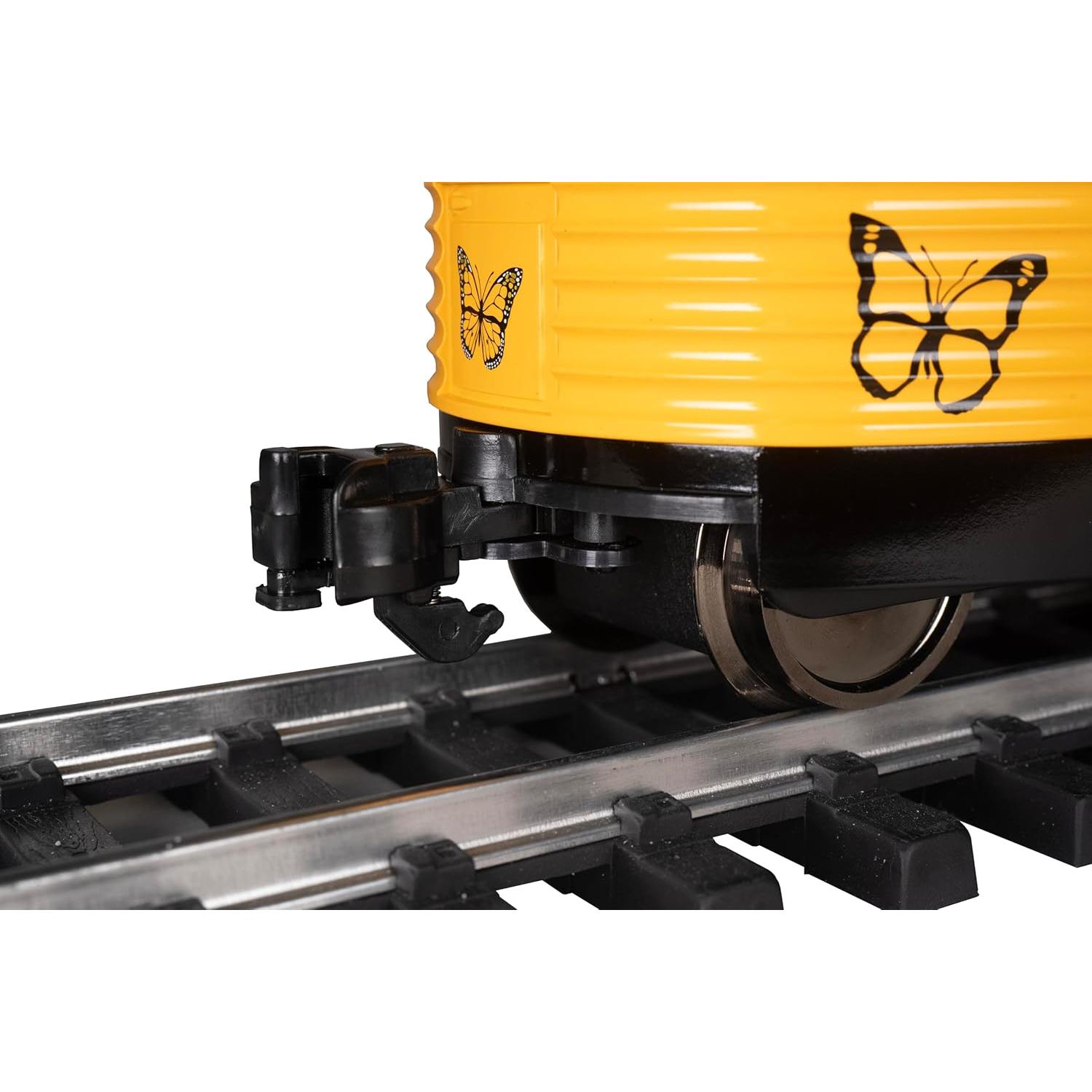Bachmann Trains - EGGLINER Powered Track Vehicle - Monarch Butterfly - Large G Scale