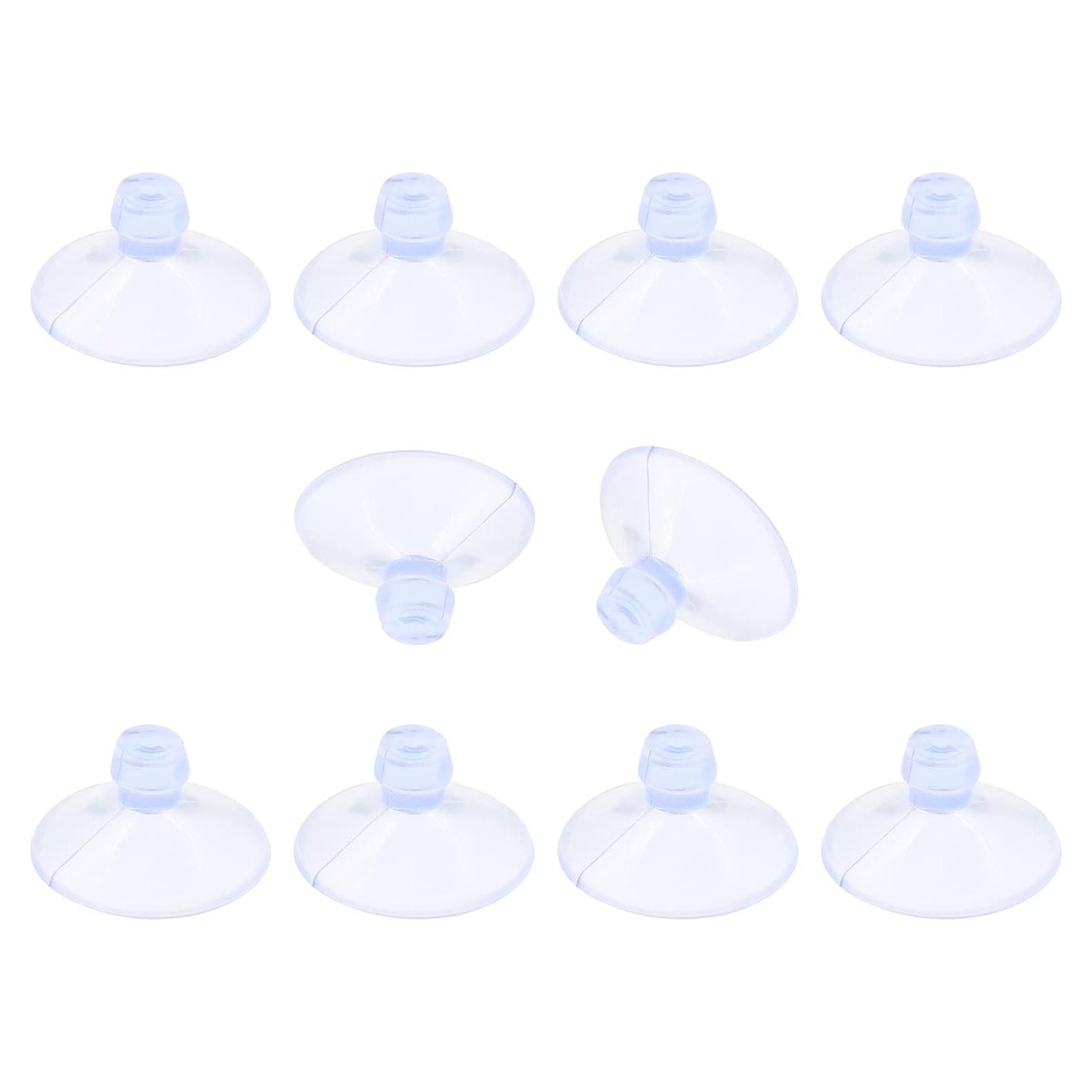 Paquete de 10 Ventosas Transparentes Qjaiune 18mm para Muebles