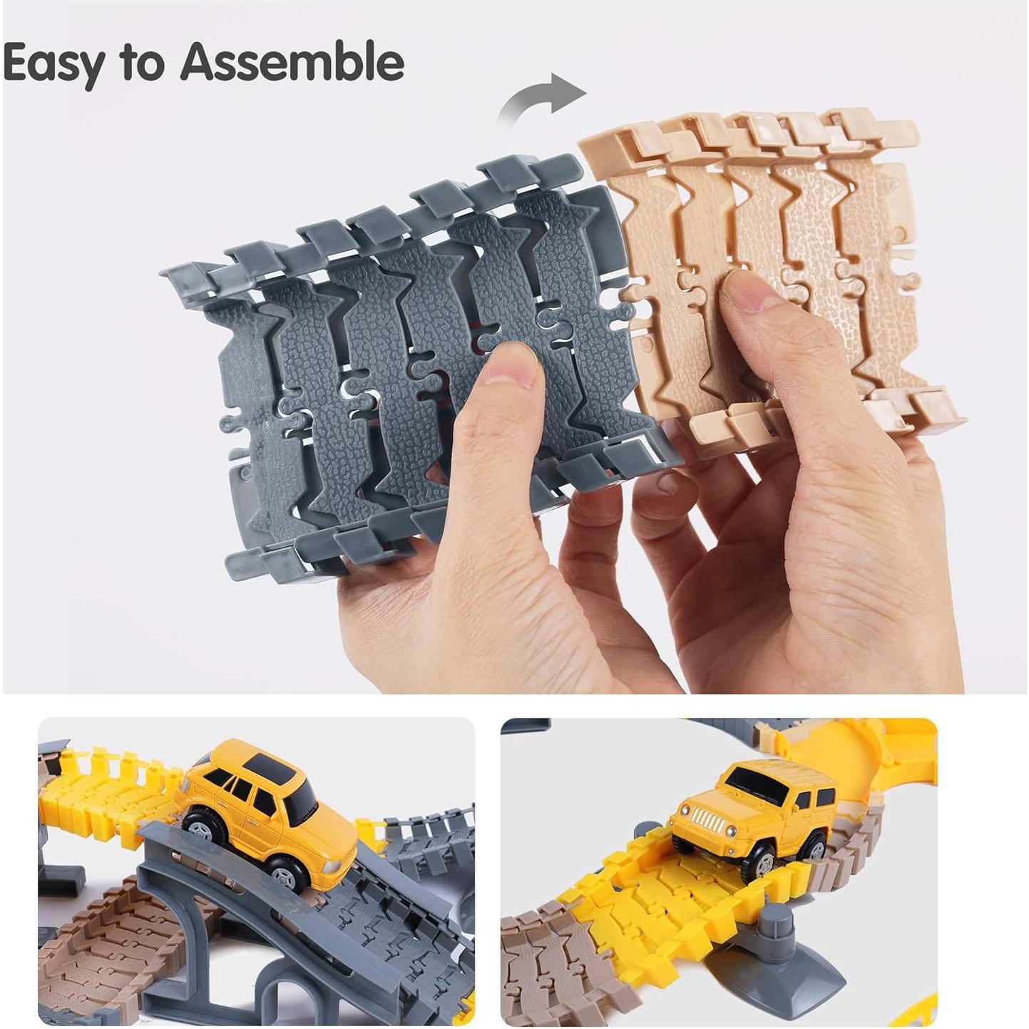 Juguetes de Pista de Carreras TUMAMA 249pcs para Niños 3-6 Años