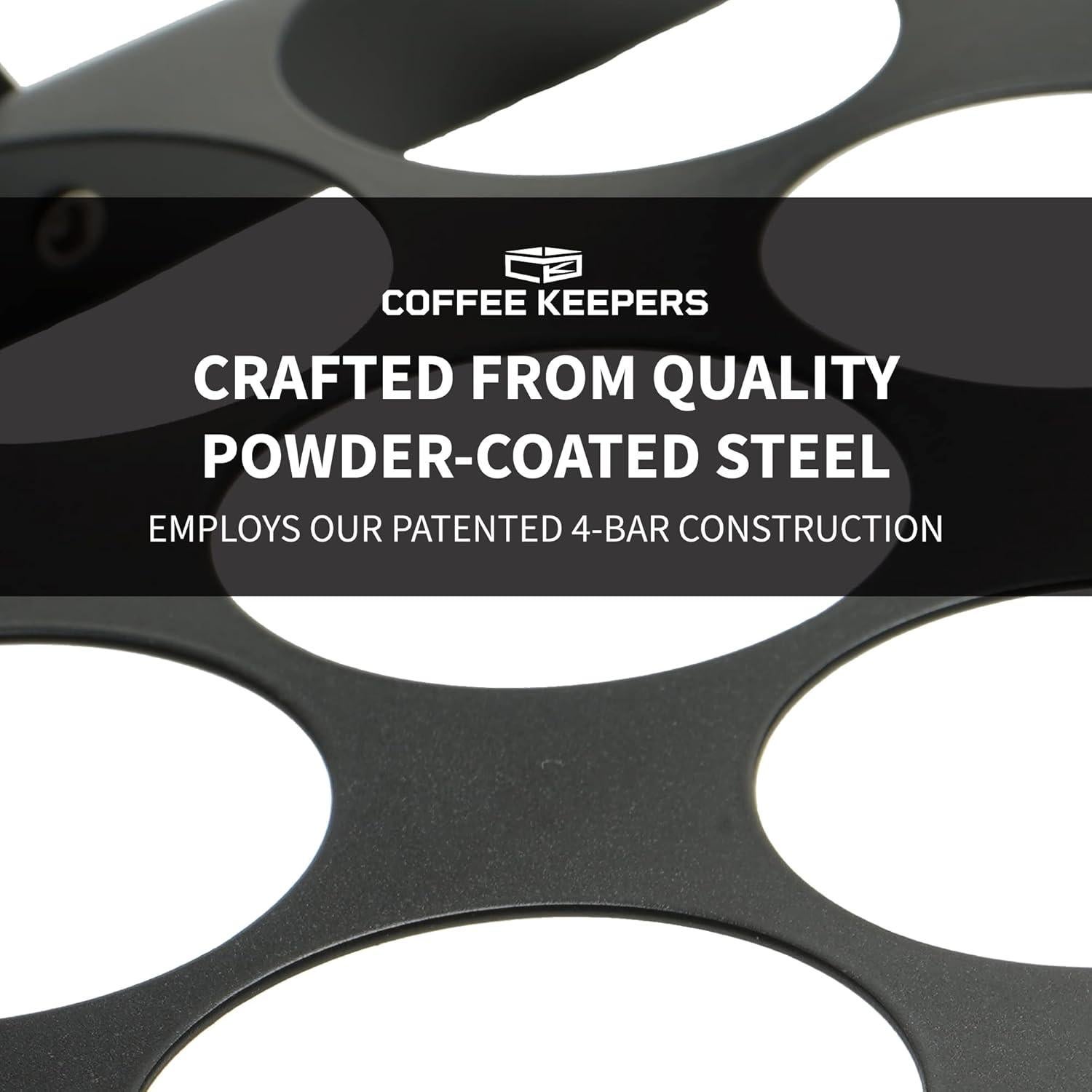 Soporte para K-Cup bajo gabinete Coffee Keepers - 24 cápsulas