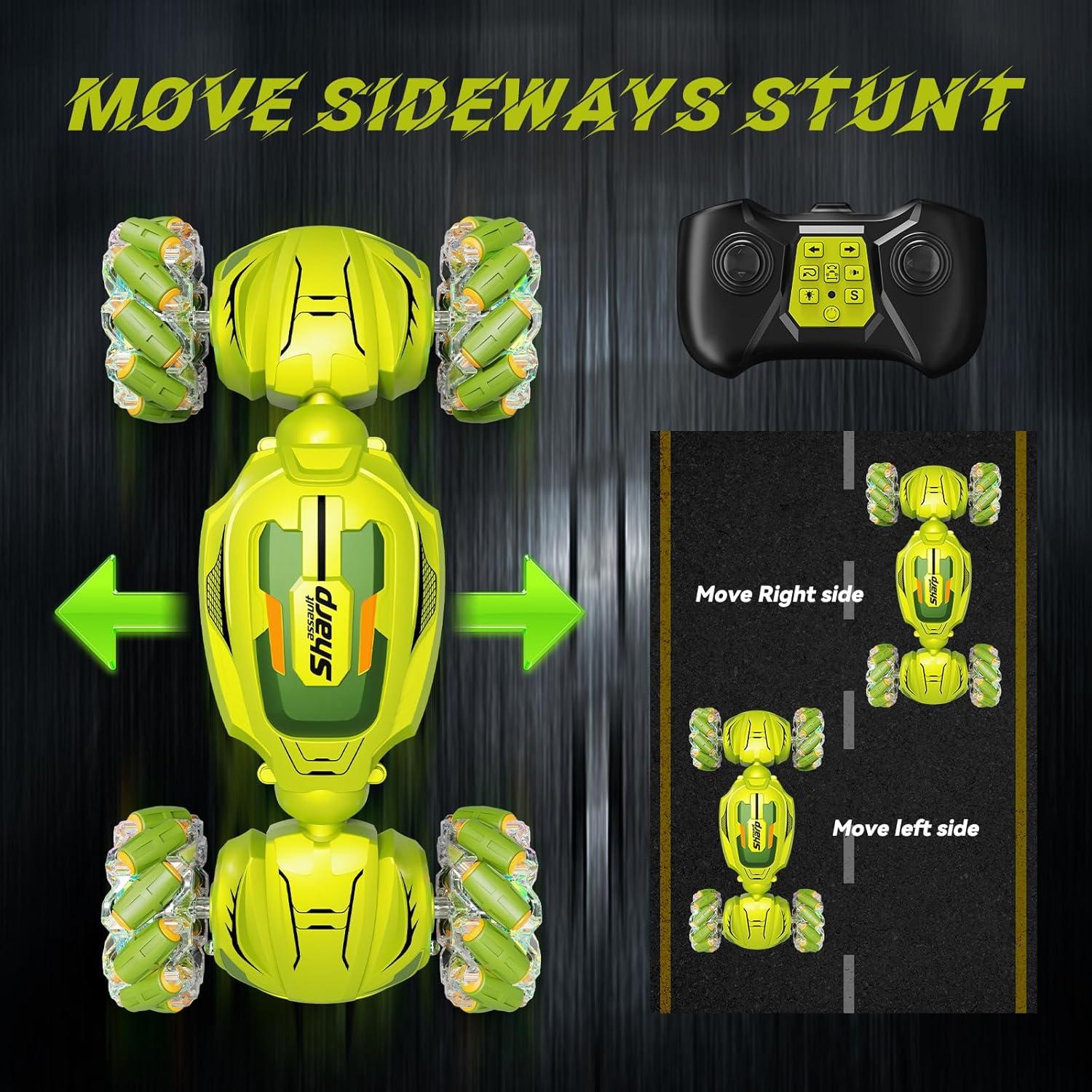 Coche RC Transformable Snaiio 4WD Detección de Gestos Verde