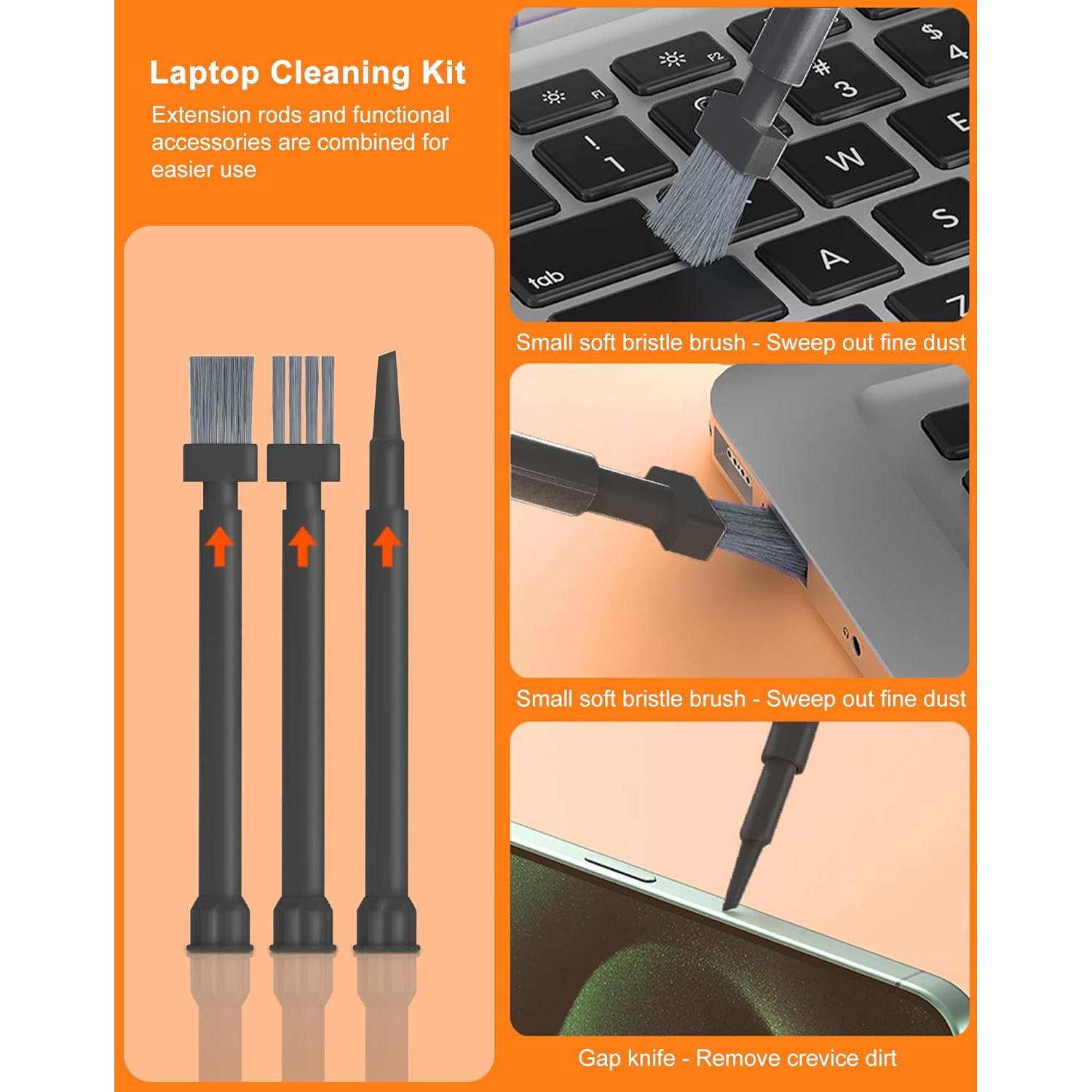 Kit de limpieza 32 en 1 UNNGEIGEI para dispositivos electrónicos