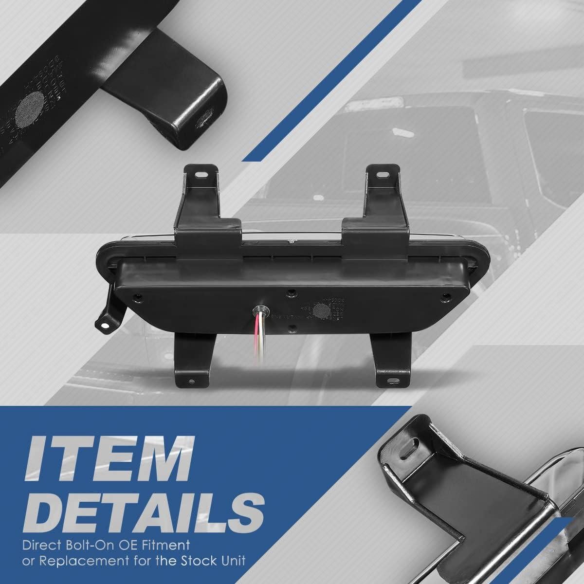 Luz de Freno LED Tercera Auto Dynasty para Ford Mustang 15-18