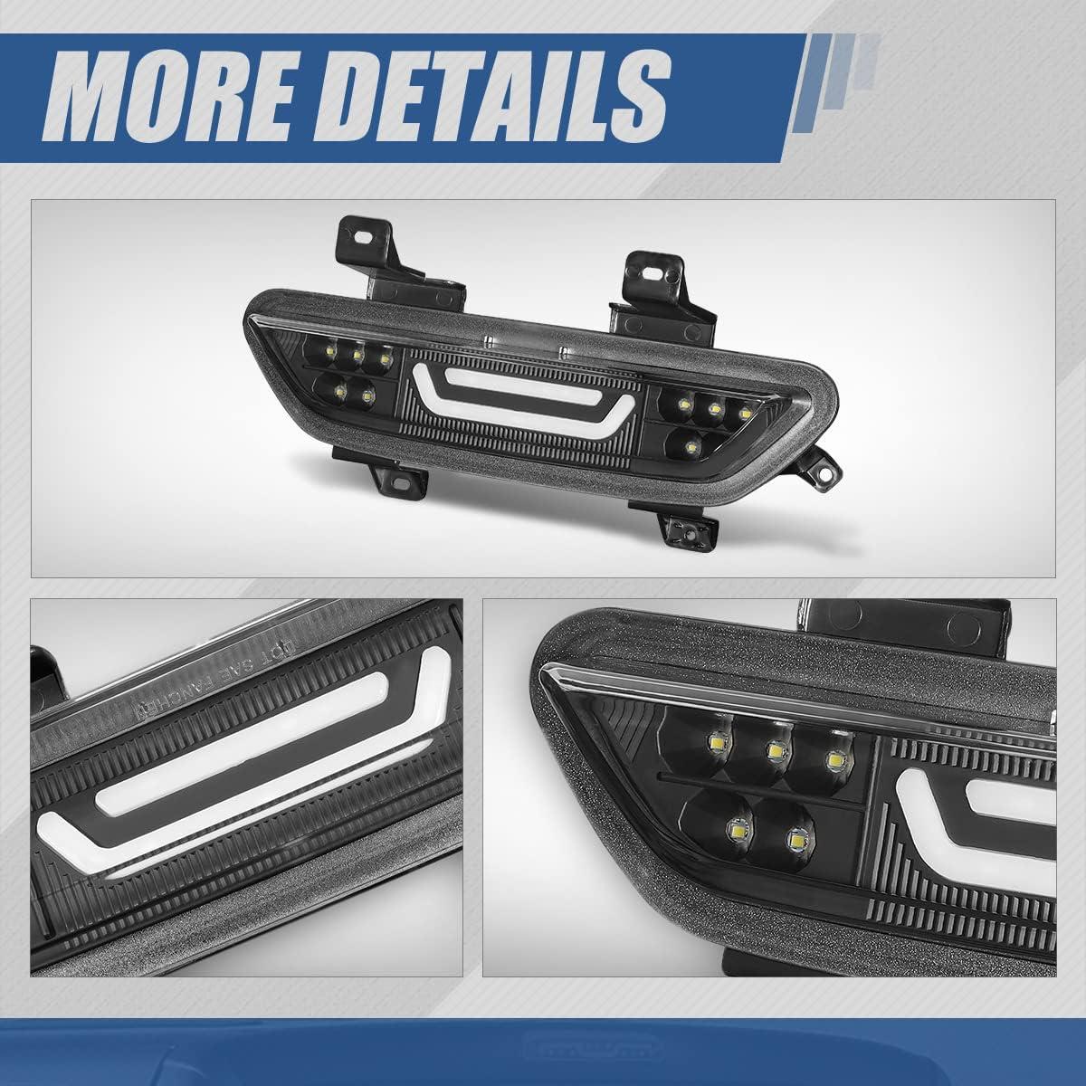 Luz de Freno LED Tercera Auto Dynasty para Ford Mustang 15-18