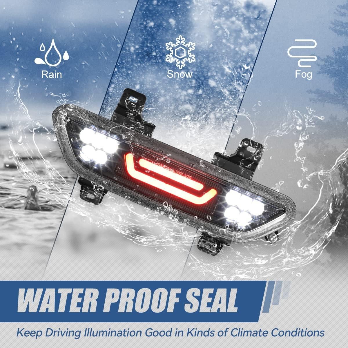 Luz de Freno LED Tercera Auto Dynasty para Ford Mustang 15-18