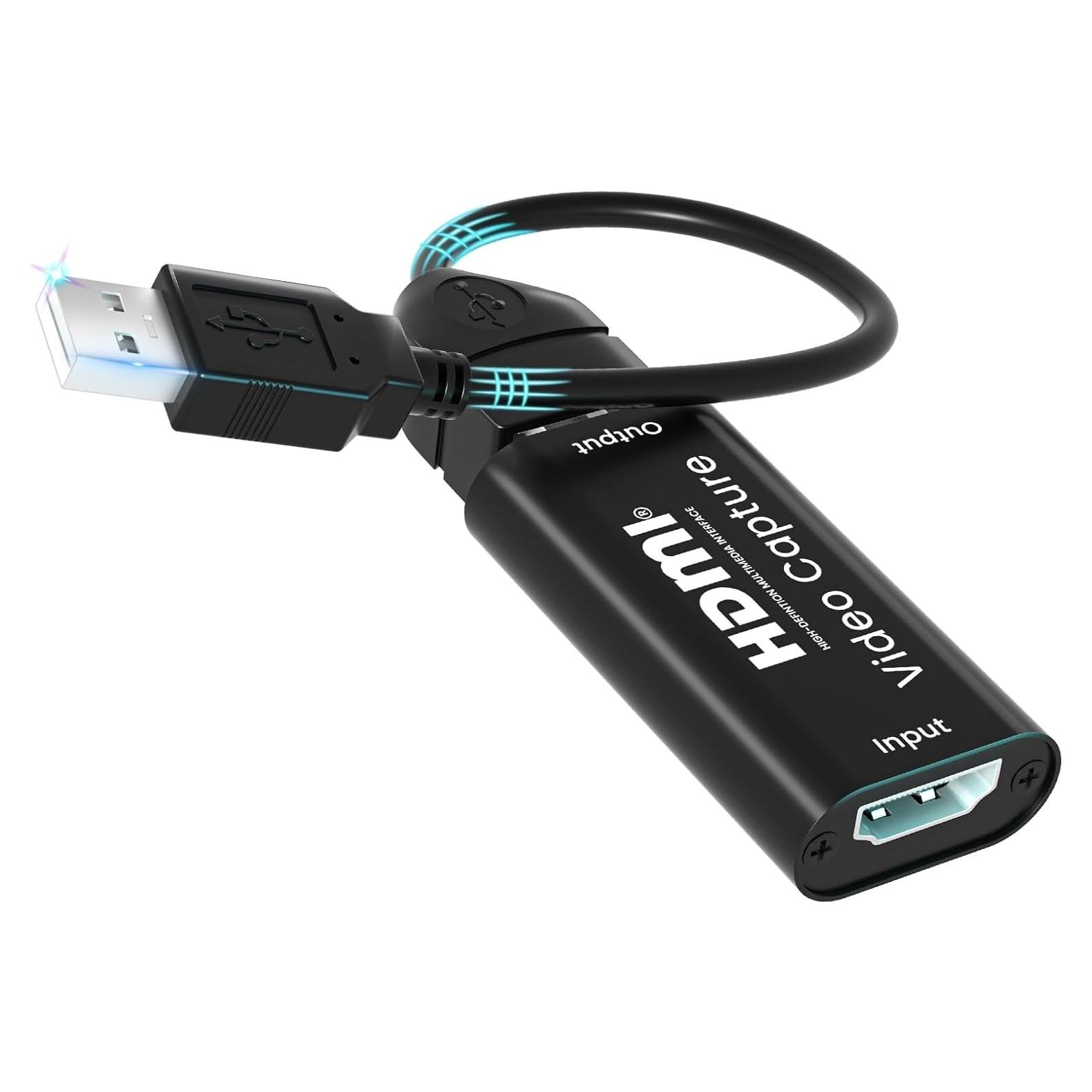 Tarjeta de Captura HDMI a USB 4K AMANKA CJQ-ES Plug & Play