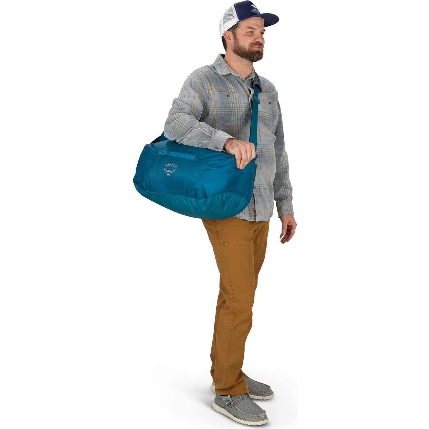 Bolsa de Viaje Plegable Osprey Duffel Ultraligero 21x18x3.5cm