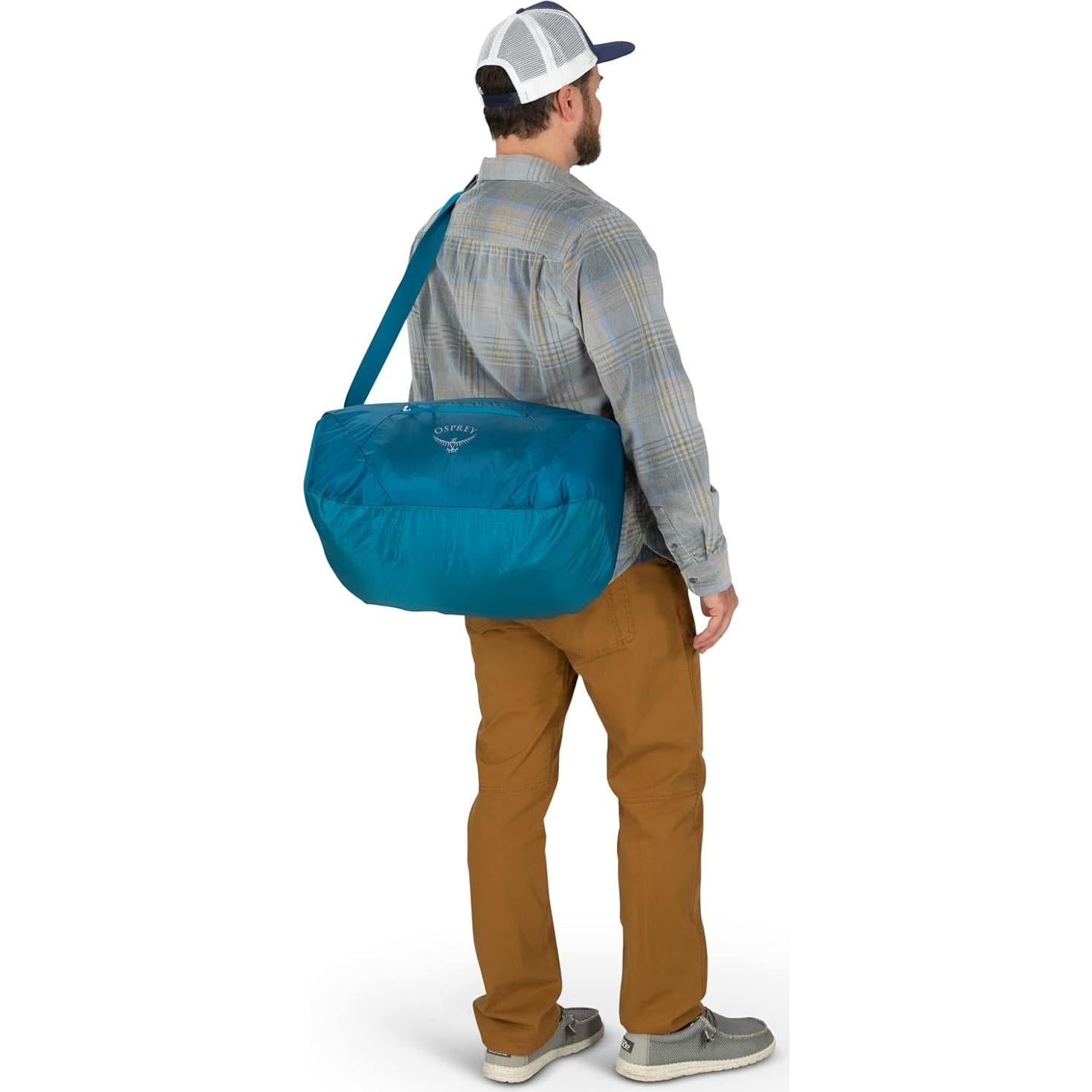 Bolsa de Viaje Plegable Osprey Duffel Ultraligero 21x18x3.5cm