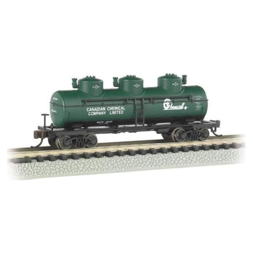 Carro de Tanque 3 Domos Chemcell Bachmann Escala N