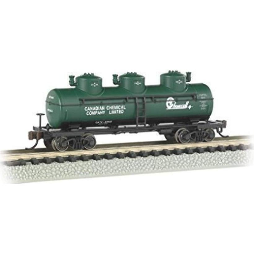 Carro de Tanque 3 Domos Chemcell Bachmann Escala N