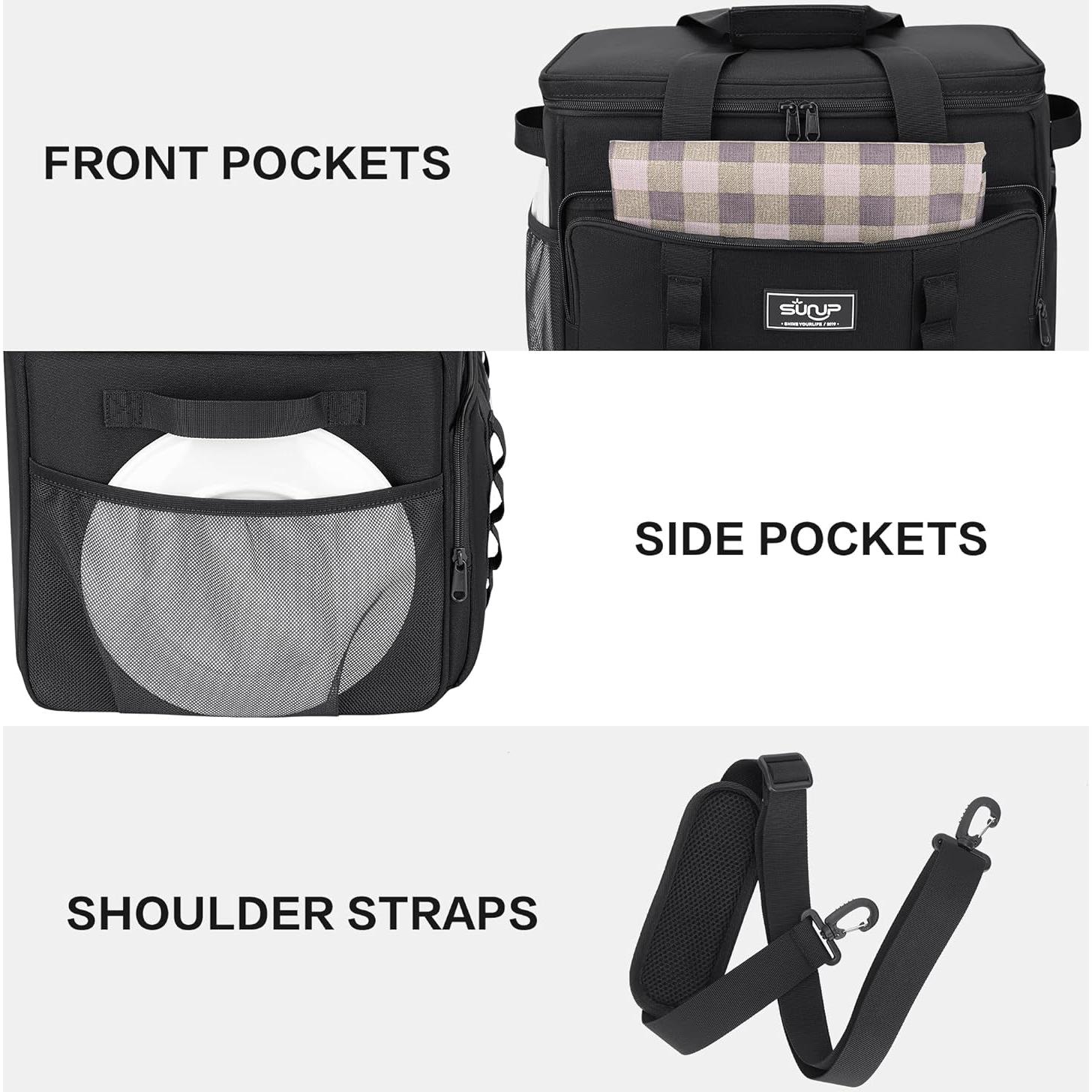 Bolsa Térmica Aislada SUNUP 48 Latas Plegable 16.64L