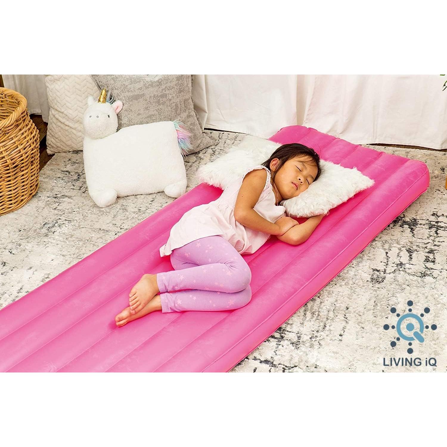 Cama de Aire Inflable Living iQ Jr Twin L.O.L. Surprise! Rosa
