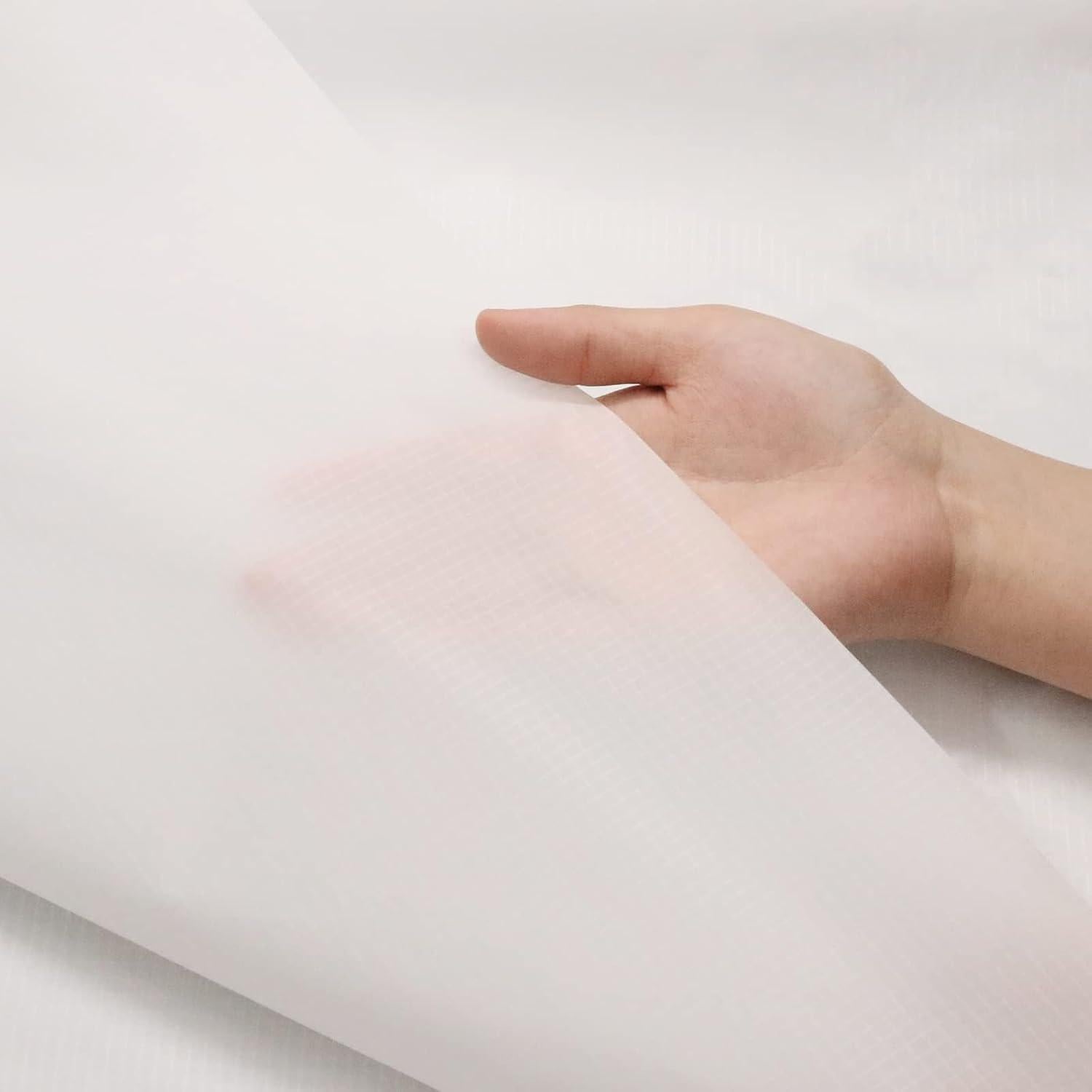 Tela de Nylon Ripstop 40D 9KM DWLIFE Impermeable 1m Blanca