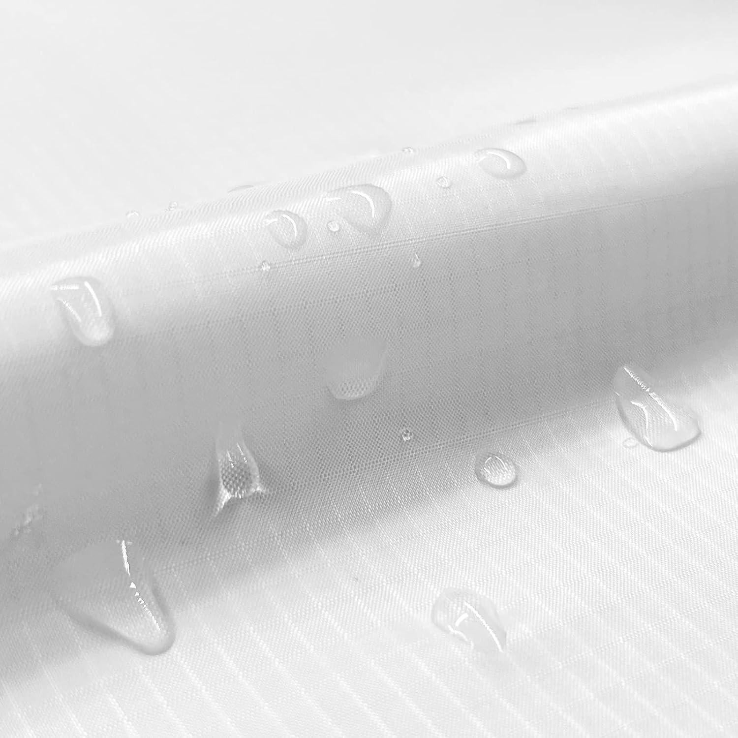 Tela de Nylon Ripstop 40D 9KM DWLIFE Impermeable 1m Blanca