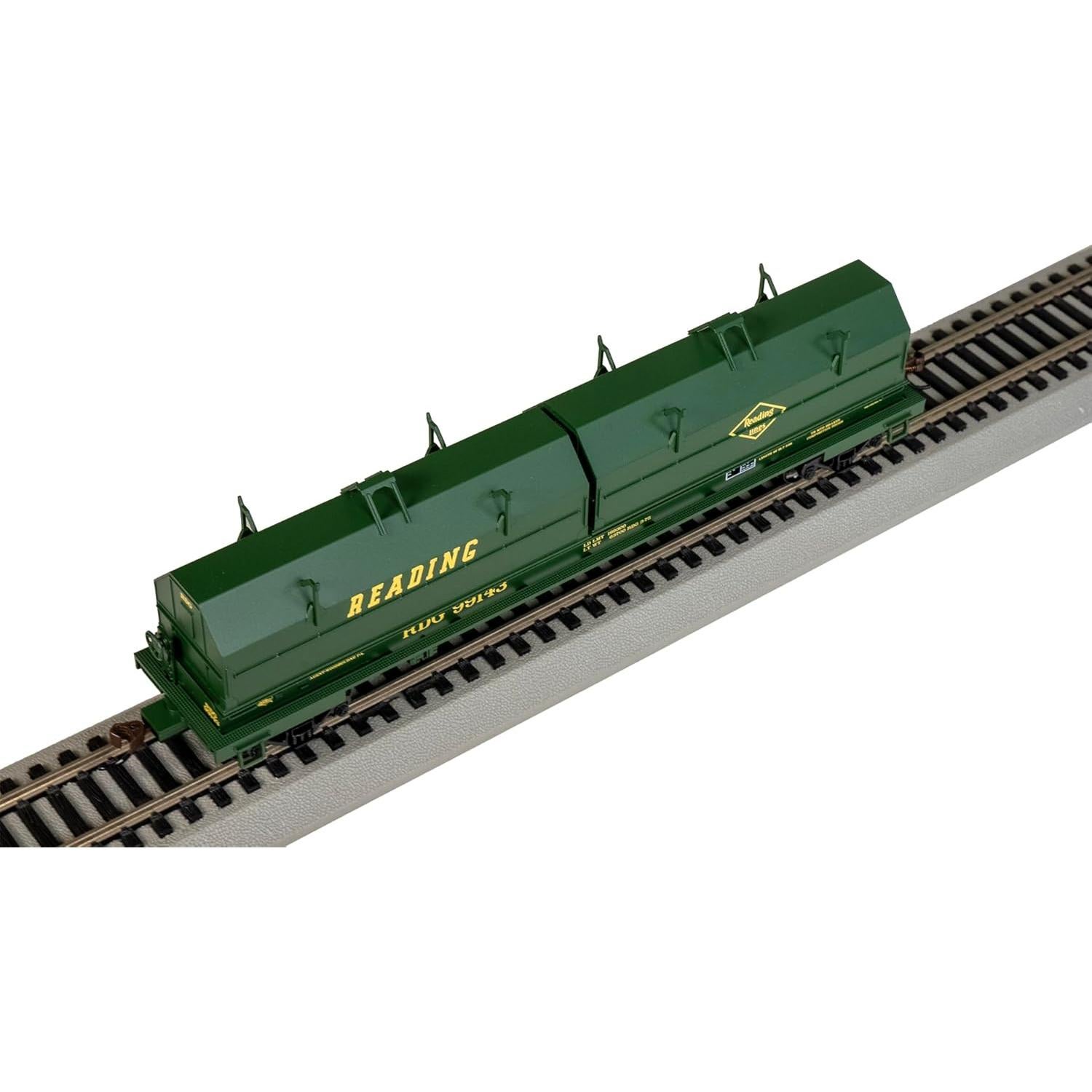 Carro de Acero 16.76m Bachmann HO con Carga de Bobina