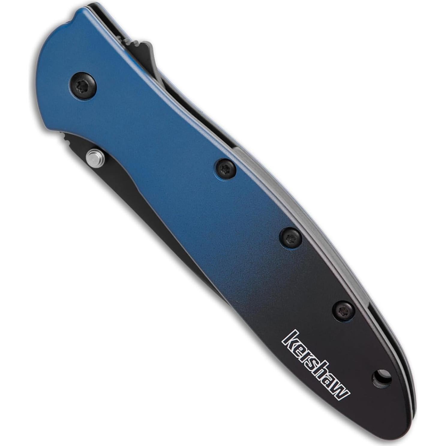 Cuchillo de bolsillo Kershaw Leek MagnaCut 7.62 cm azul/negro