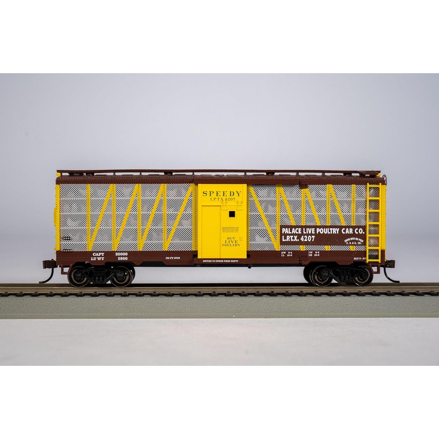 Carro de Transporte de Aves Bachmann #4207 Escala HO