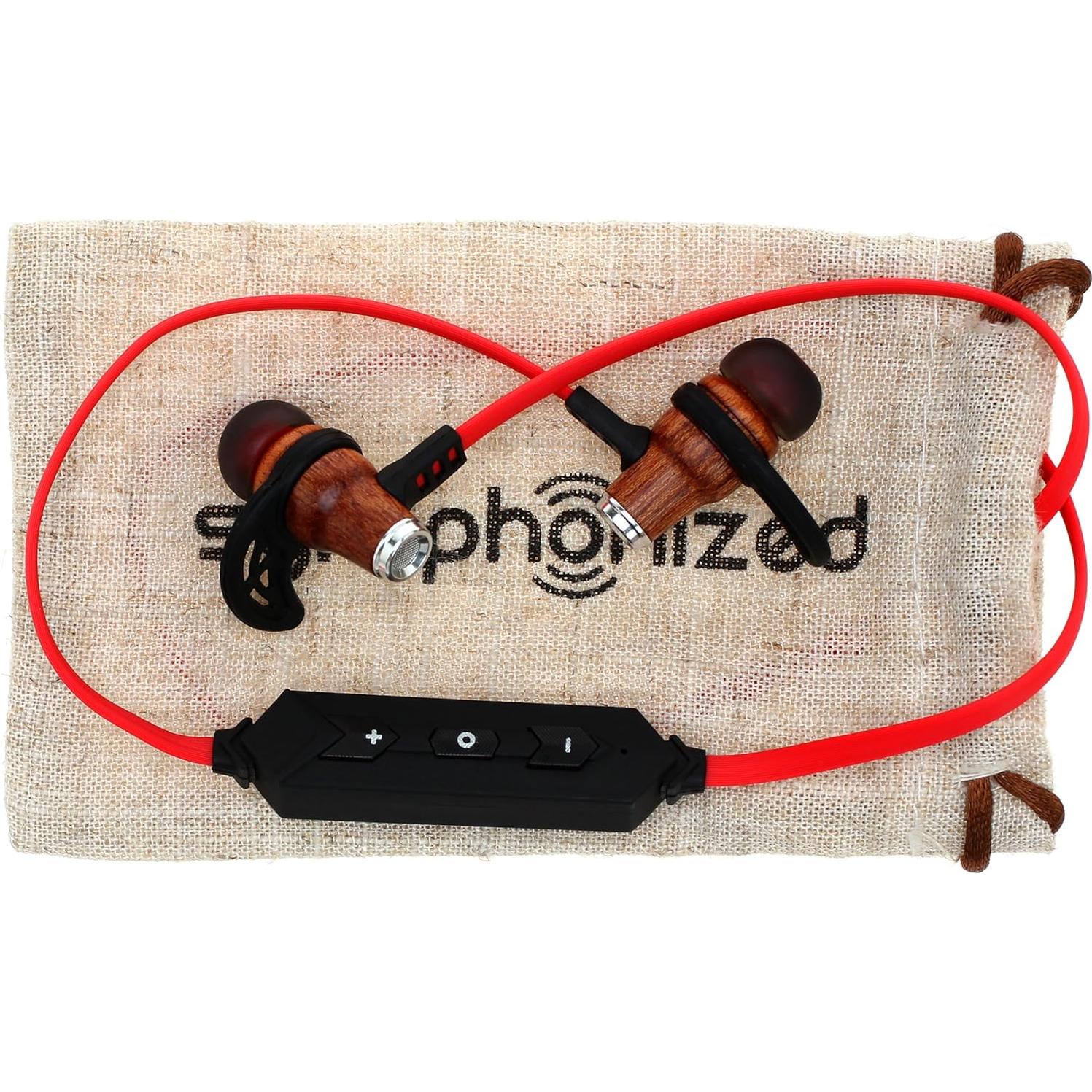 Auriculares In-Ear Inalámbricos Bluetooth Symphonized NRG Rojo